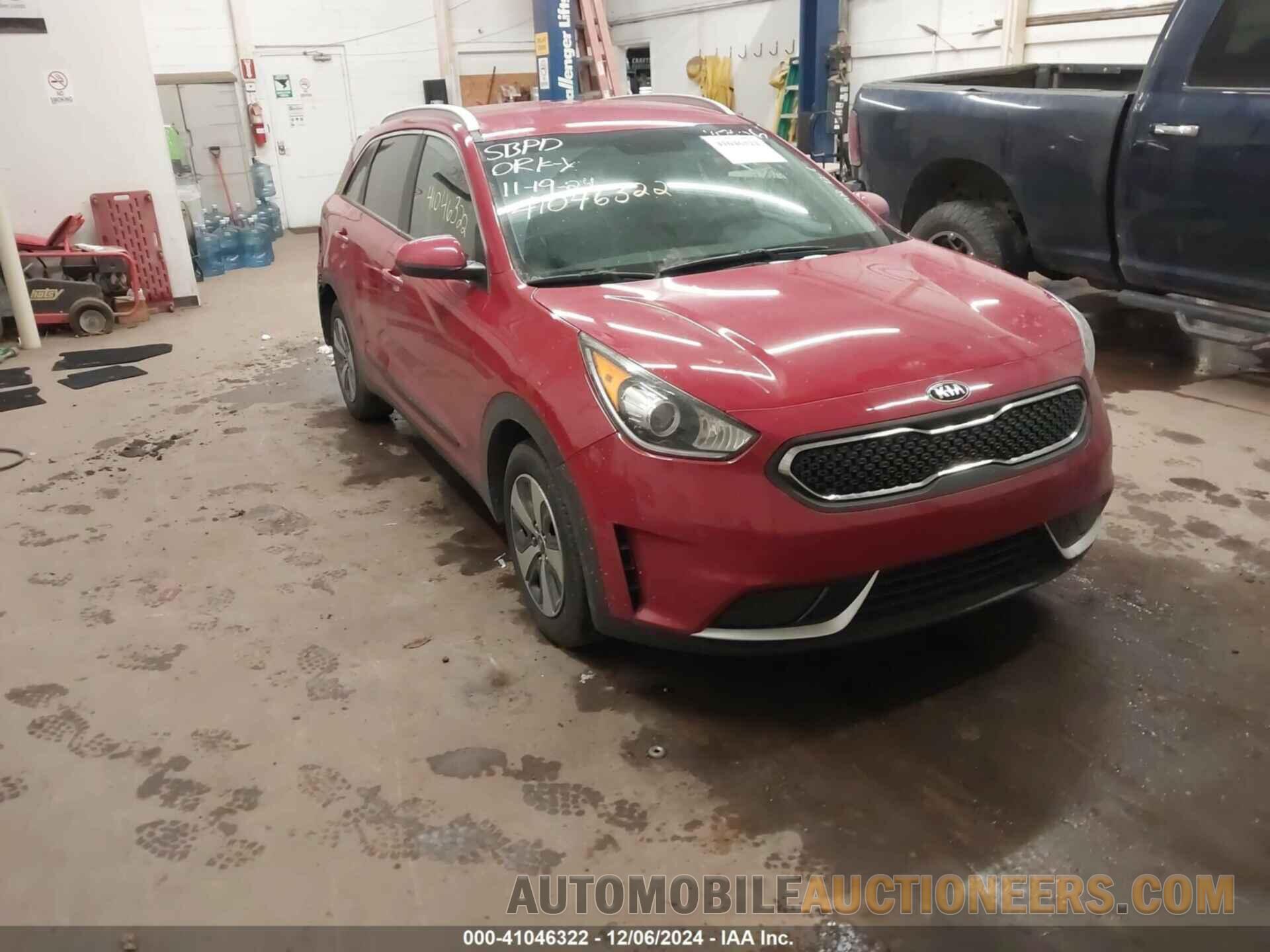 KNDCB3LC0J5147826 KIA NIRO 2018