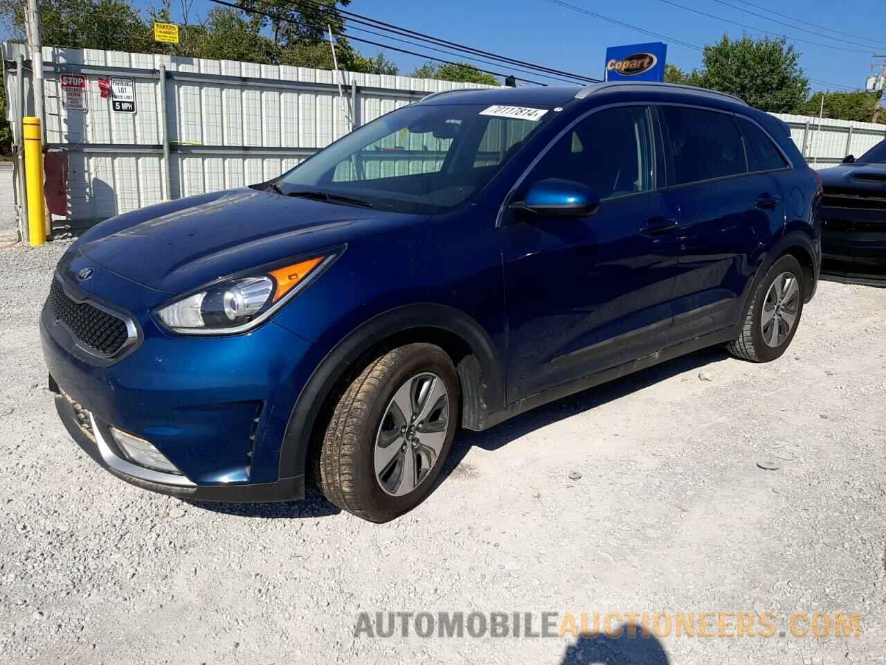 KNDCB3LC1K5260234 KIA NIRO 2019