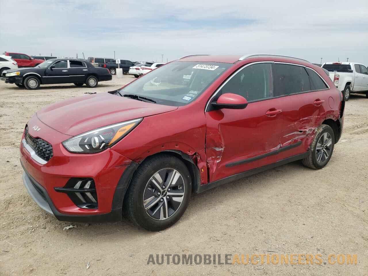 KNDCB3LC1N5524606 KIA NIRO 2022