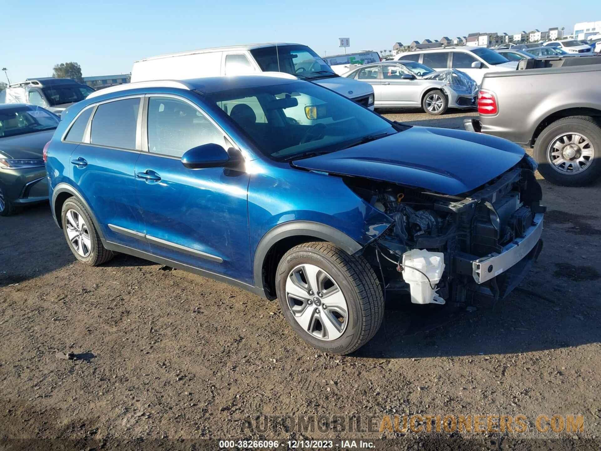 KNDCB3LC2J5211087 KIA NIRO 2018