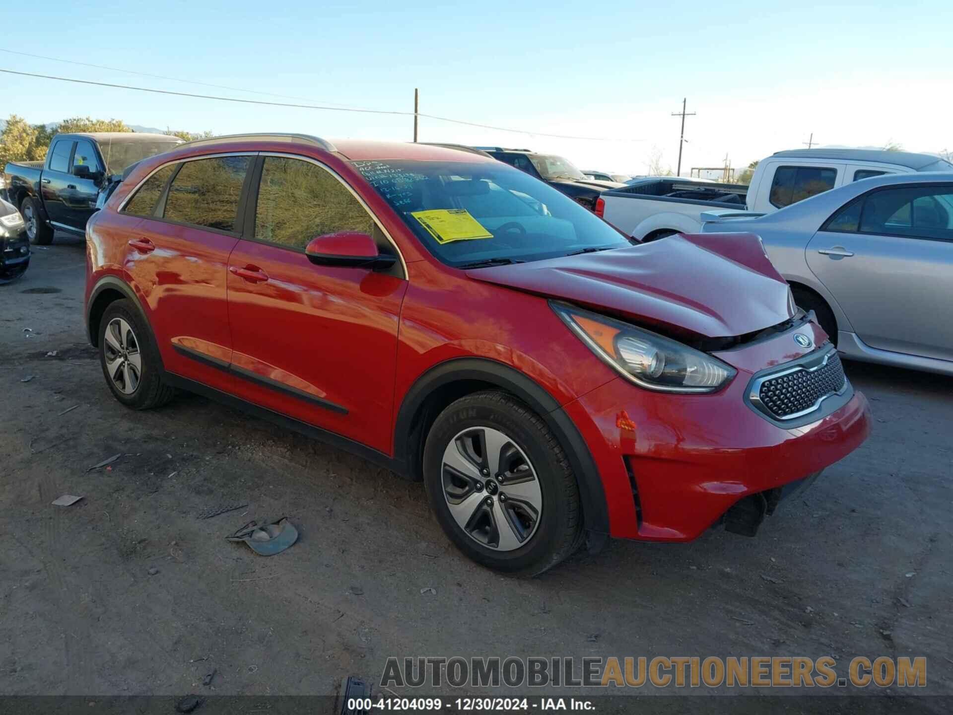 KNDCB3LC4J5133198 KIA NIRO 2018