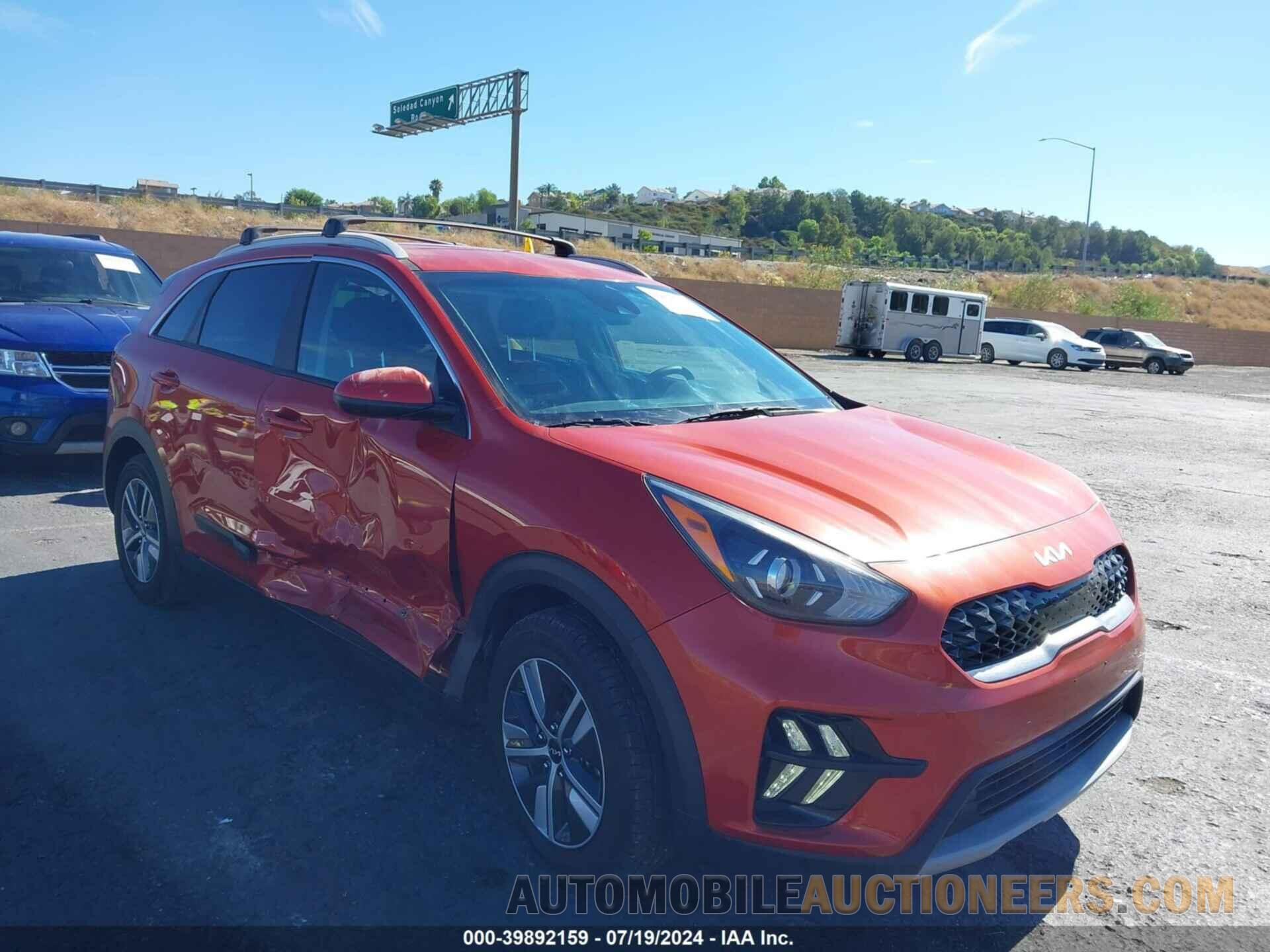 KNDCB3LC6N5499489 KIA NIRO 2022