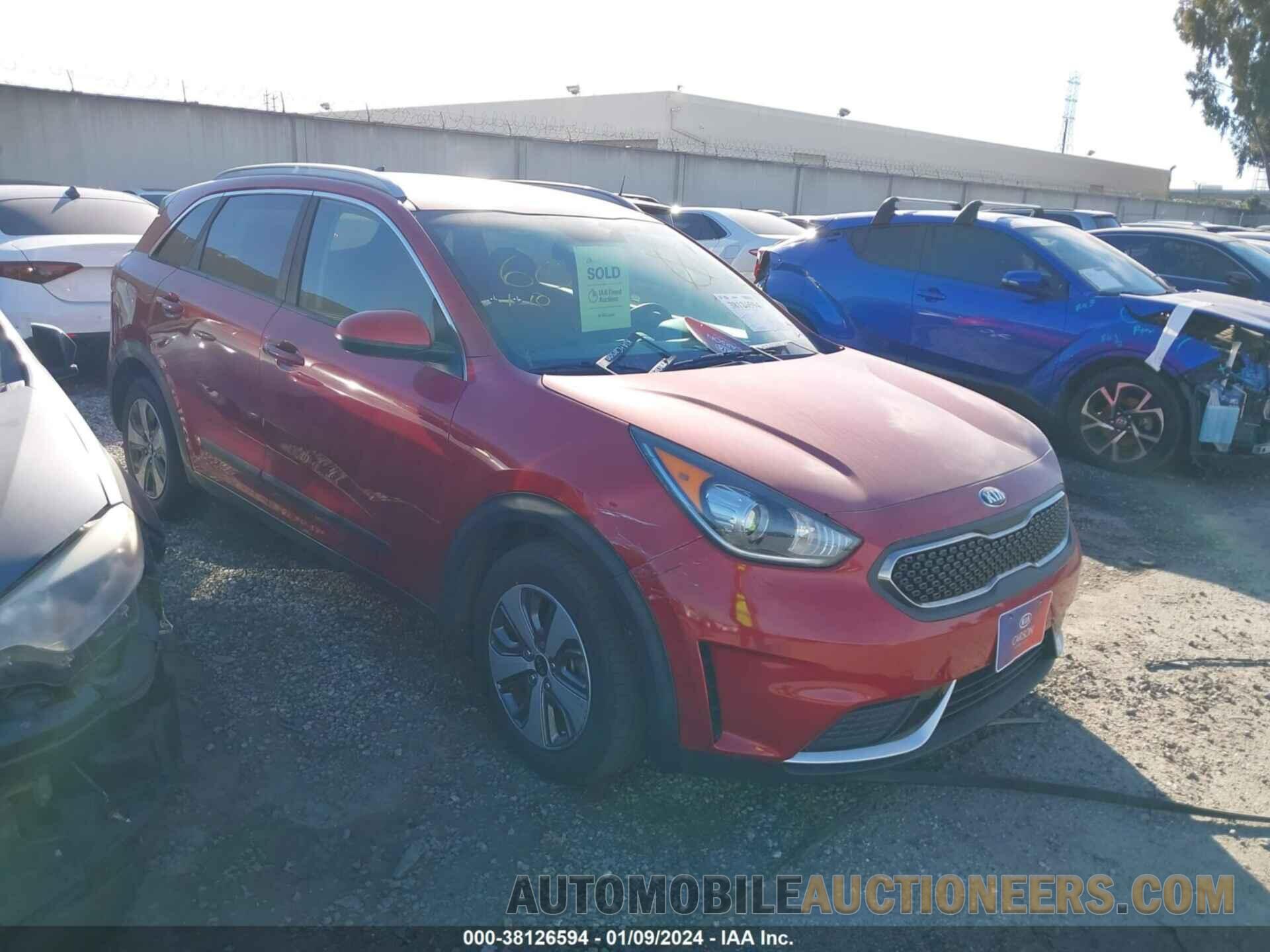 KNDCB3LC9K5352188 KIA NIRO 2019