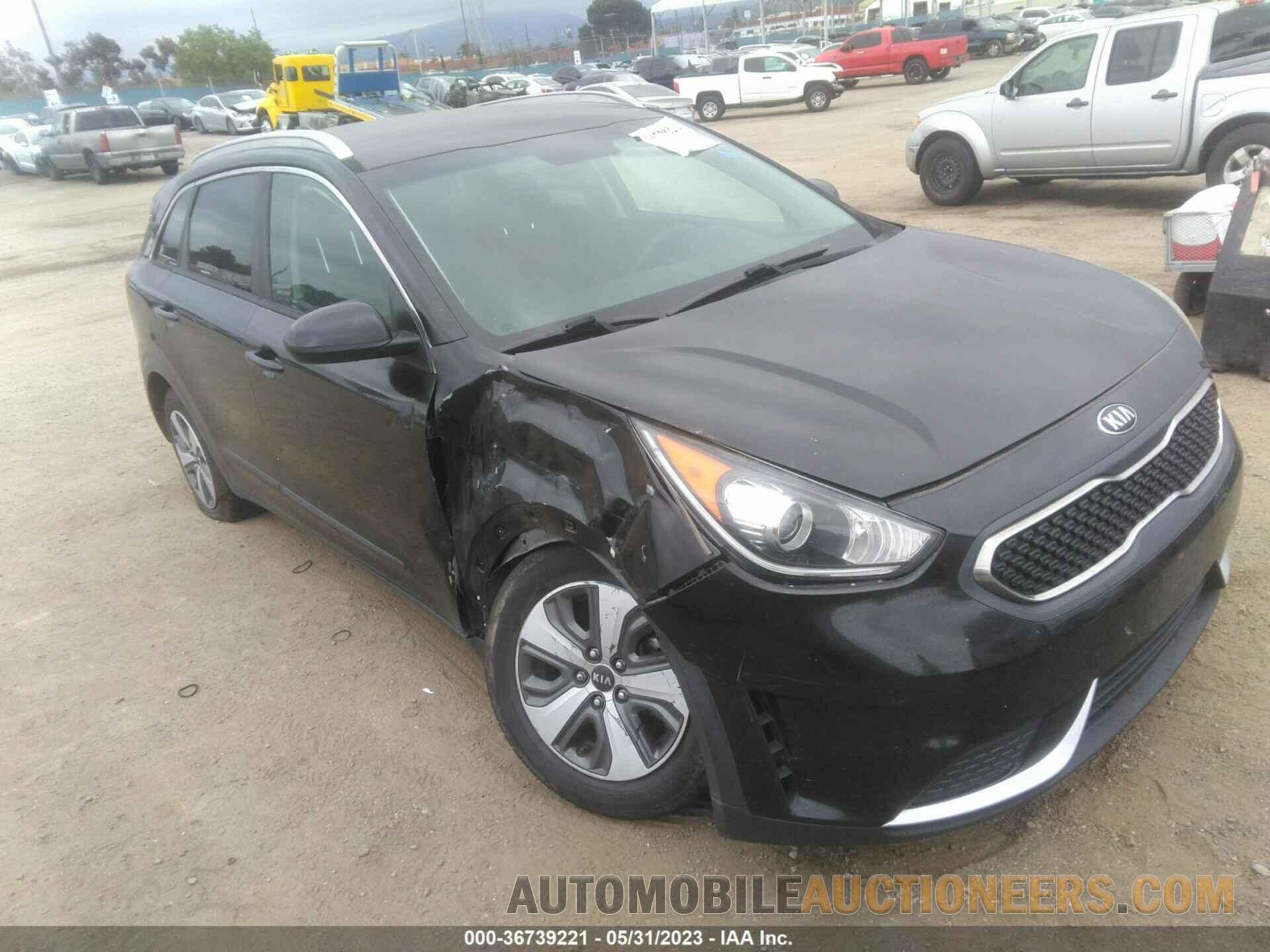 KNDCB3LCXJ5155156 KIA NIRO 2018