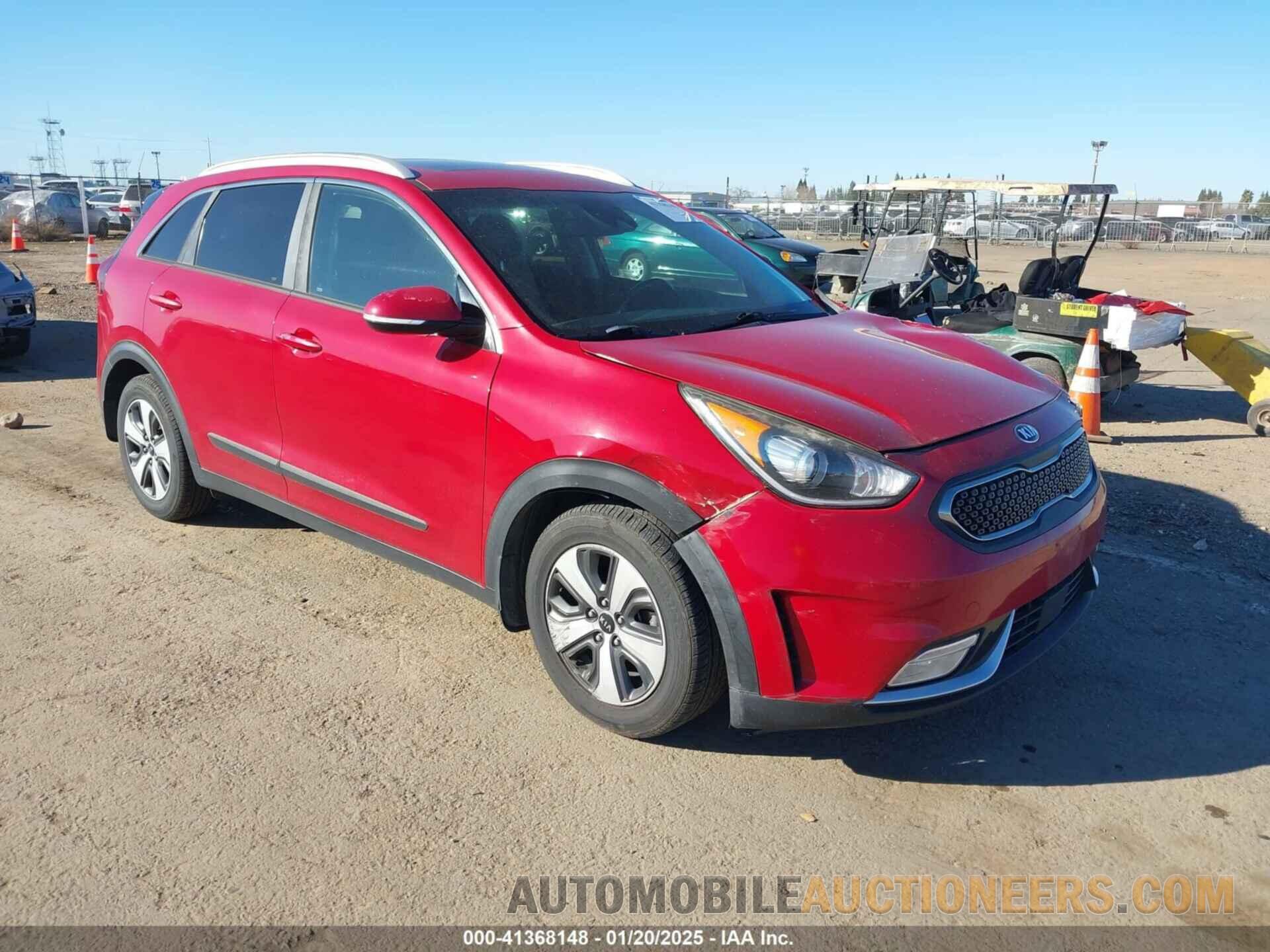 KNDCC3LC2H5057259 KIA NIRO 2017