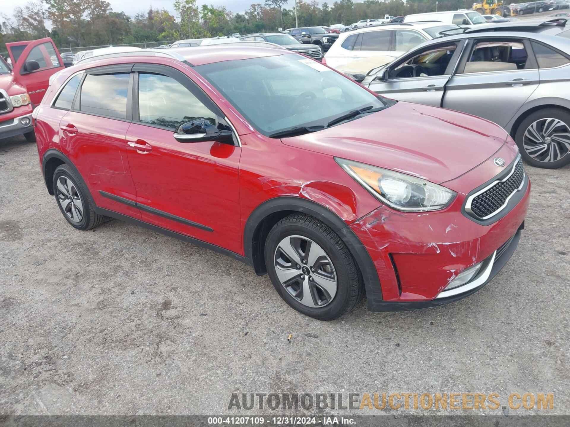 KNDCC3LC2H5059299 KIA NIRO 2017