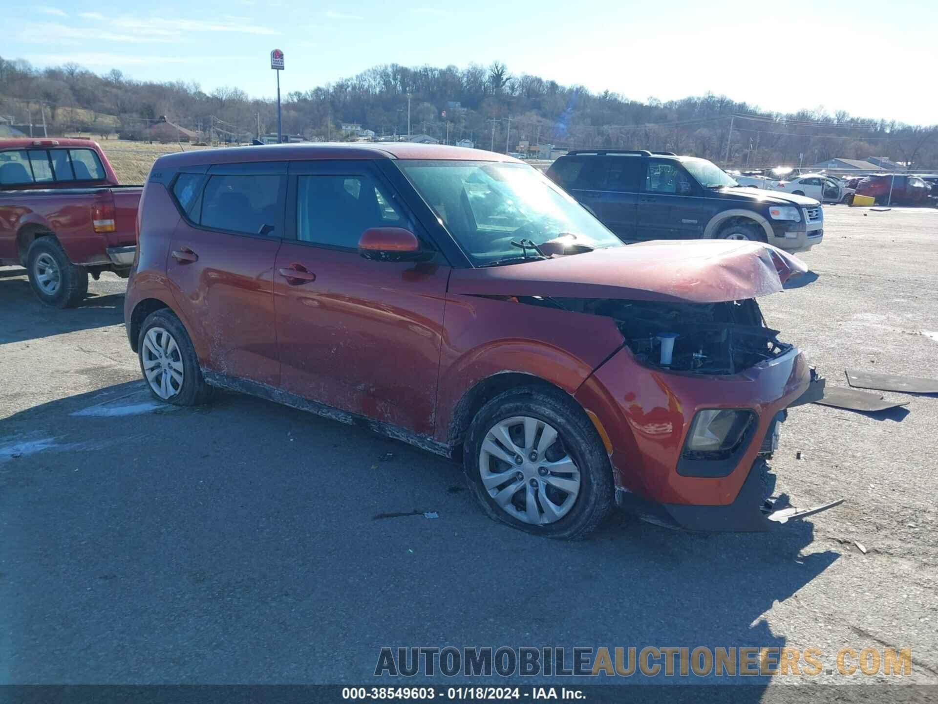 KNDJ23AU3N7821836 KIA SOUL 2022