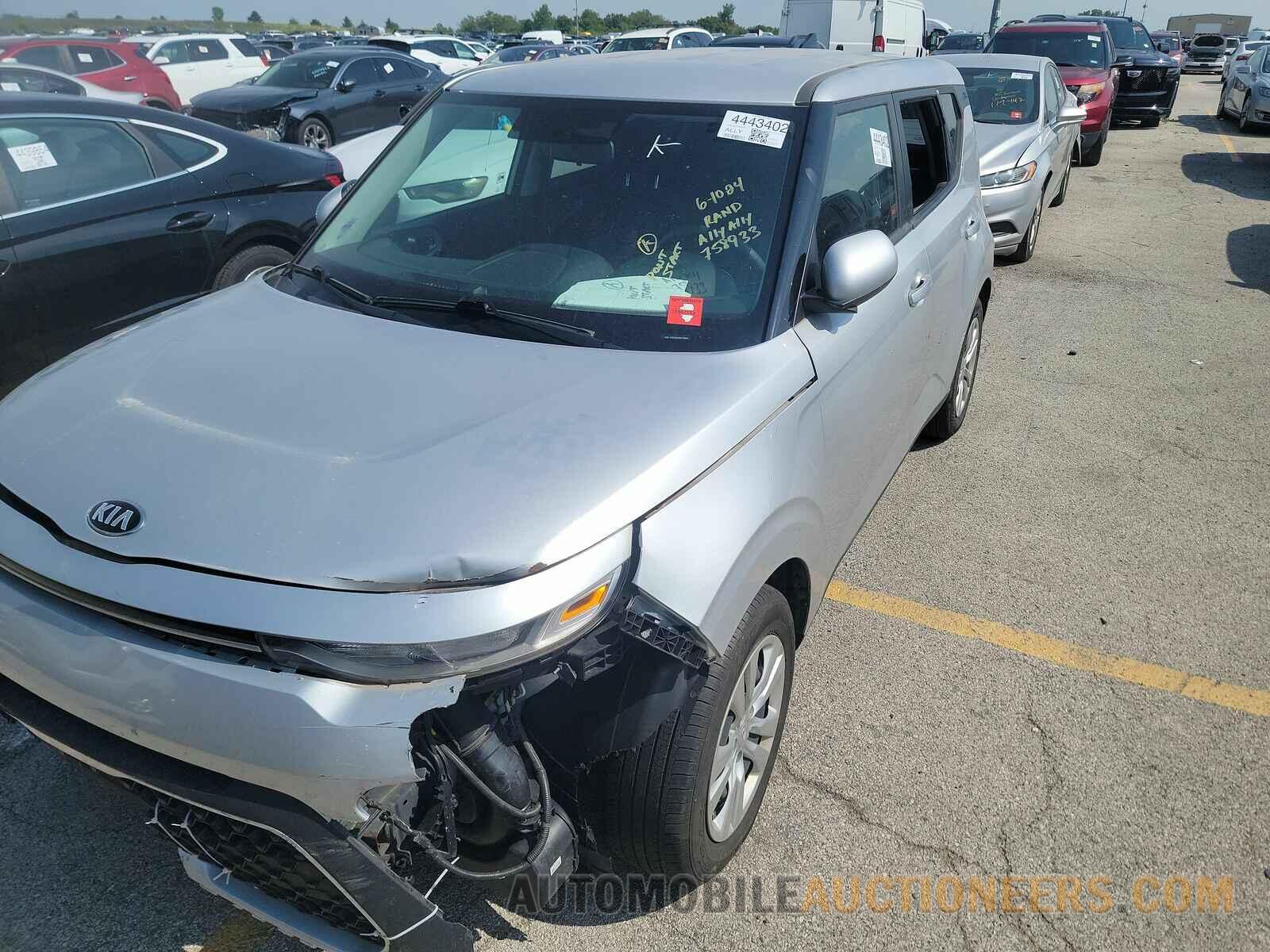 KNDJ23AU5M7758933 Kia Soul 2021