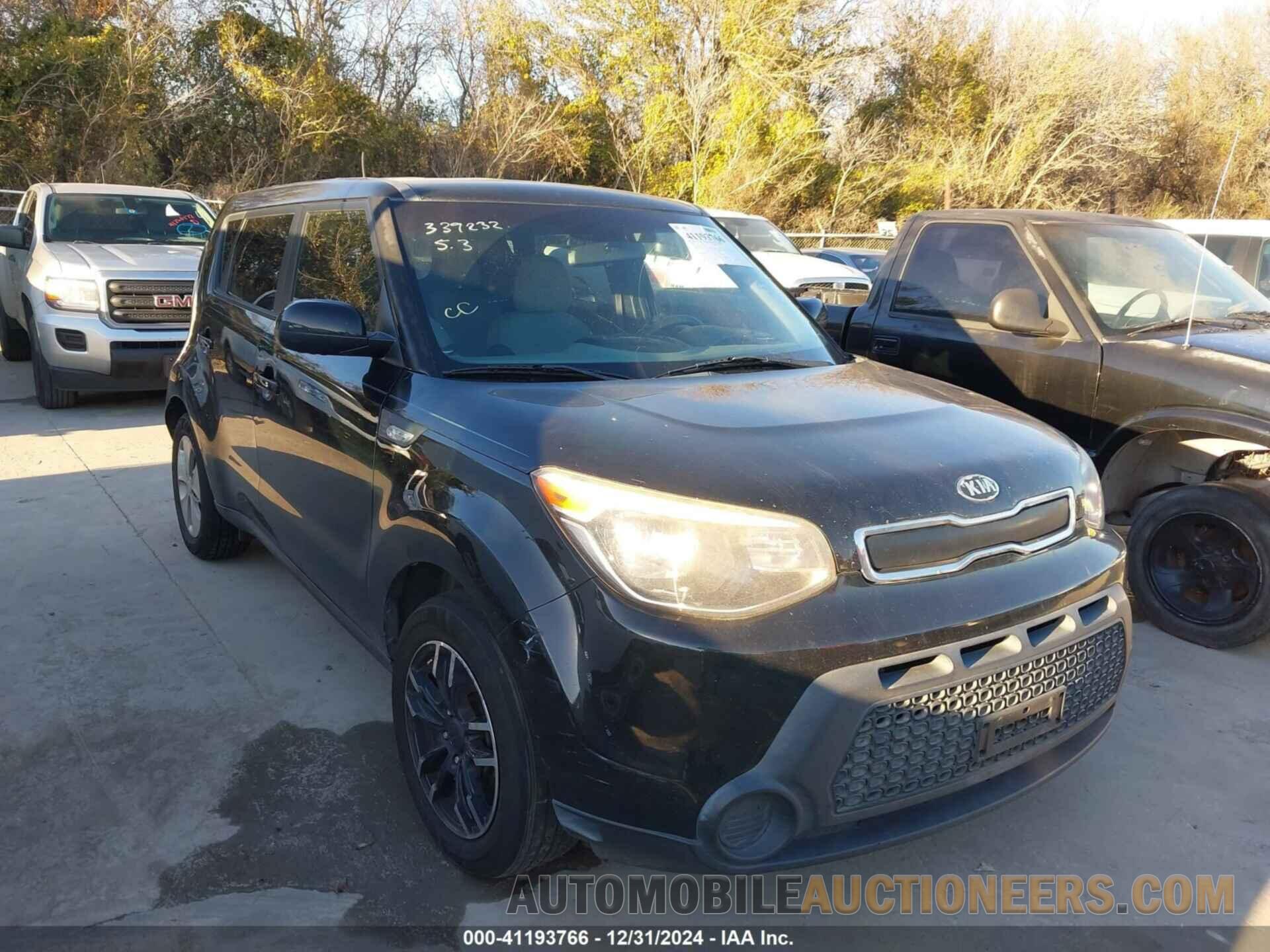 KNDJN2A20E7010432 KIA SOUL 2014