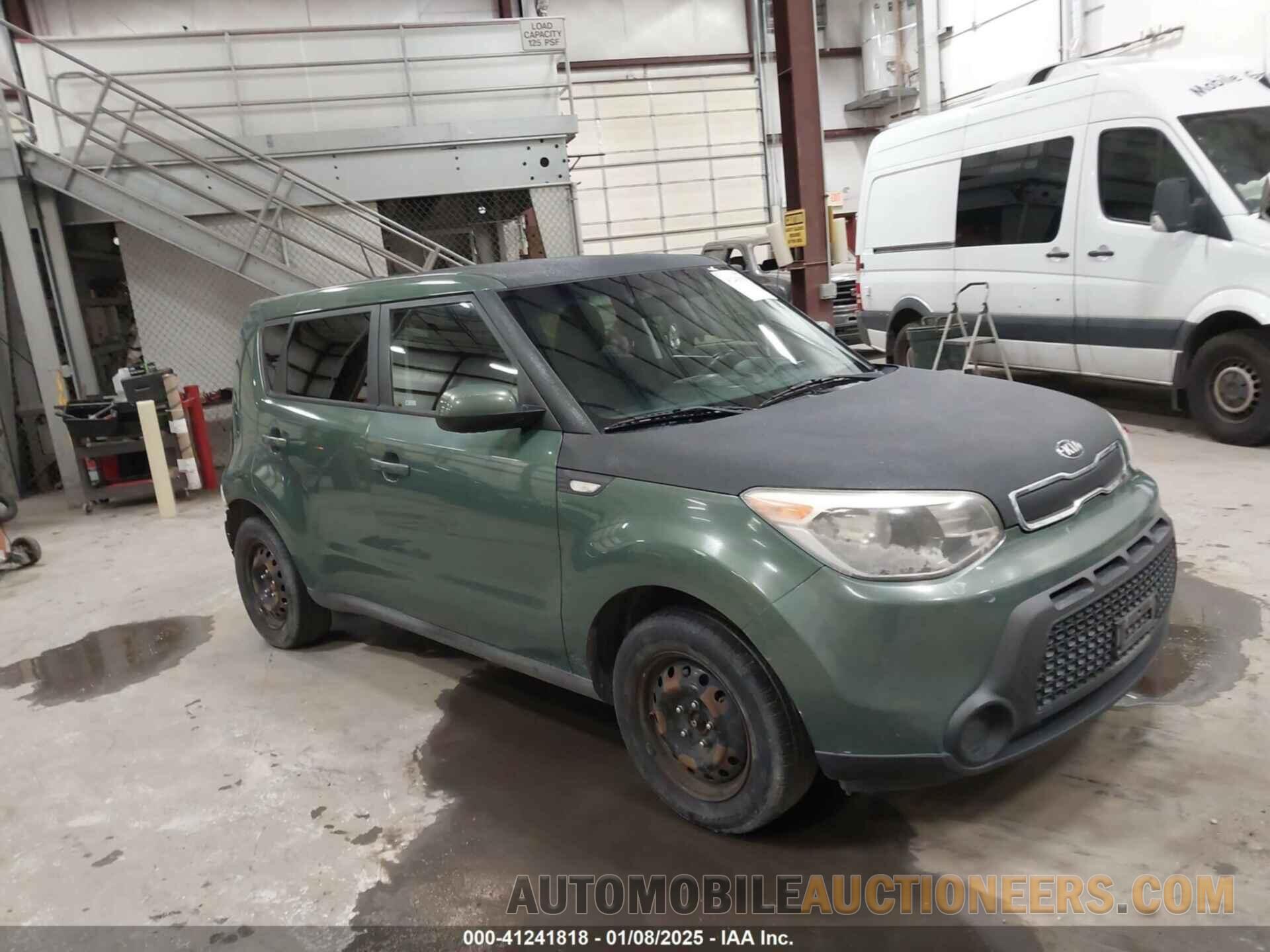 KNDJN2A20E7018417 KIA SOUL 2014