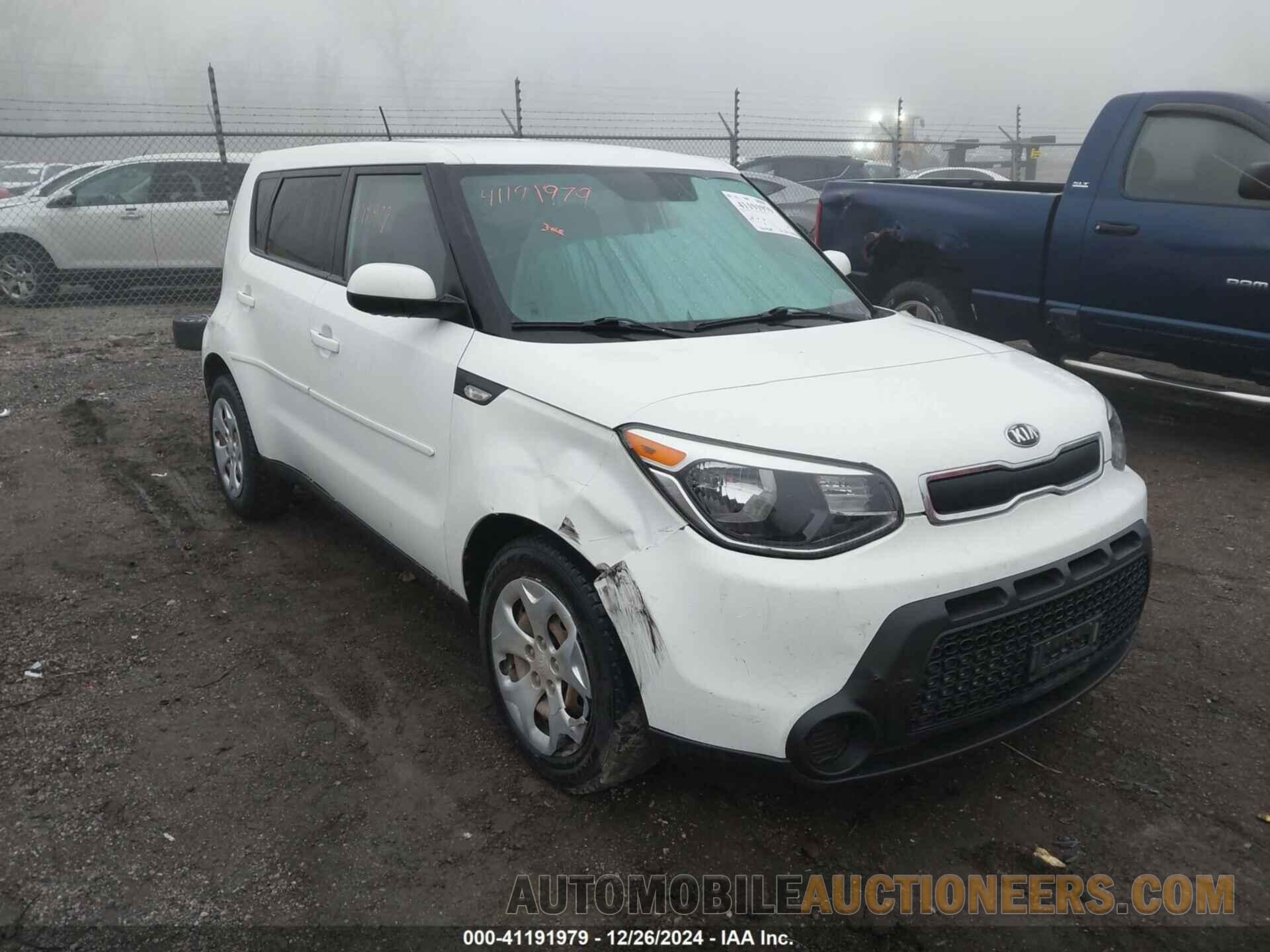 KNDJN2A20E7082070 KIA SOUL 2014