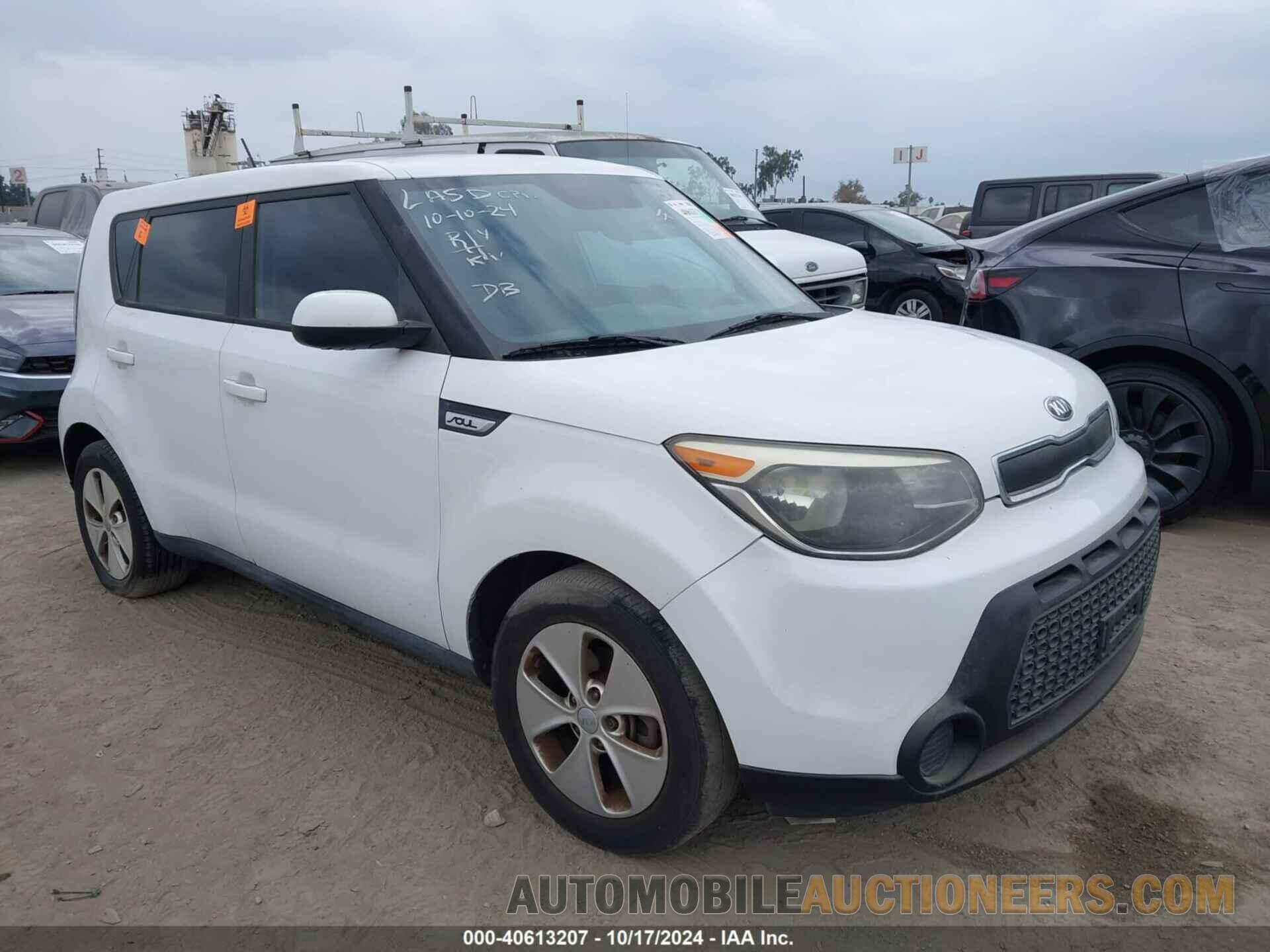 KNDJN2A20F7127333 KIA SOUL 2015