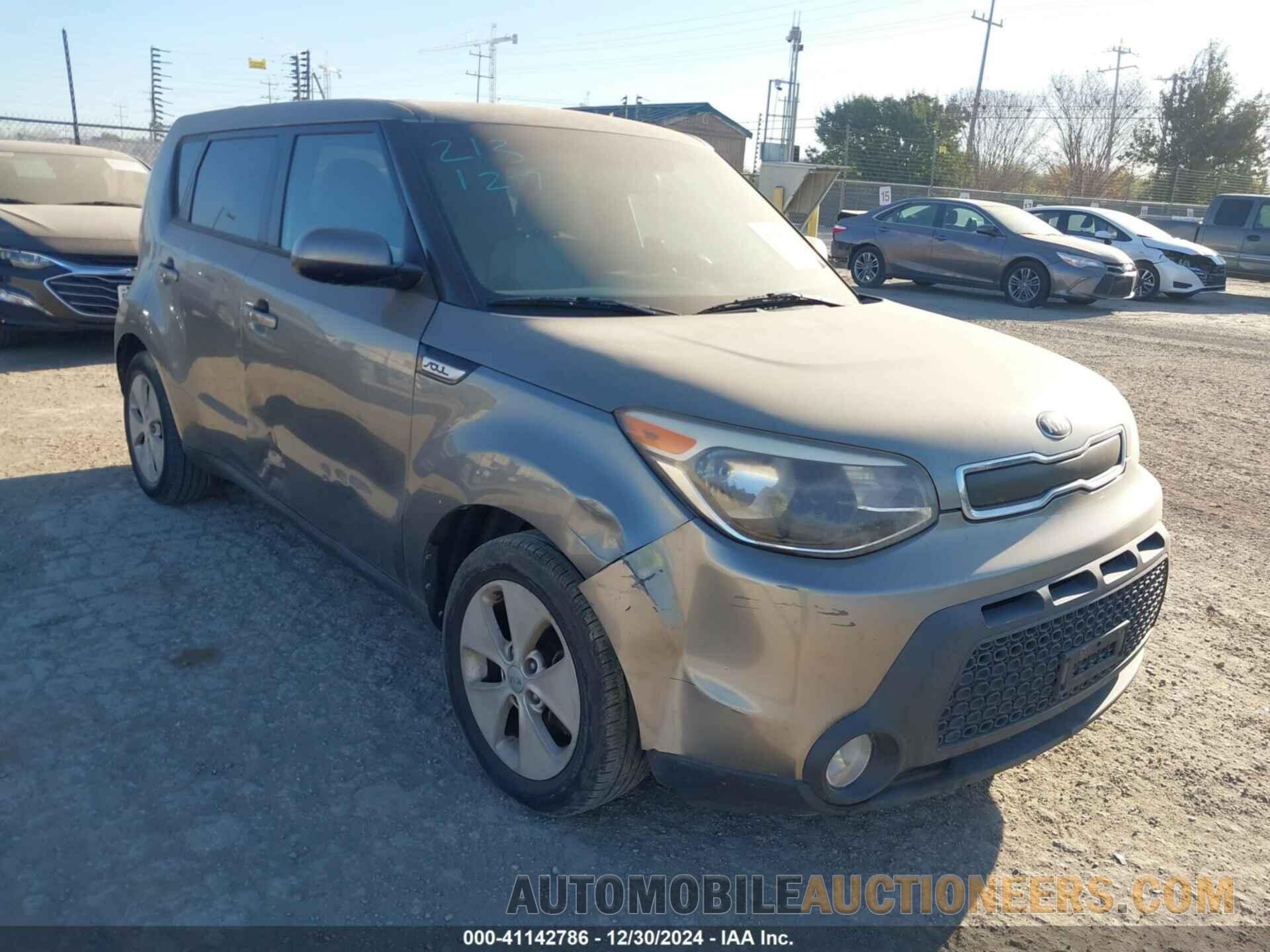 KNDJN2A20F7213127 KIA SOUL 2015