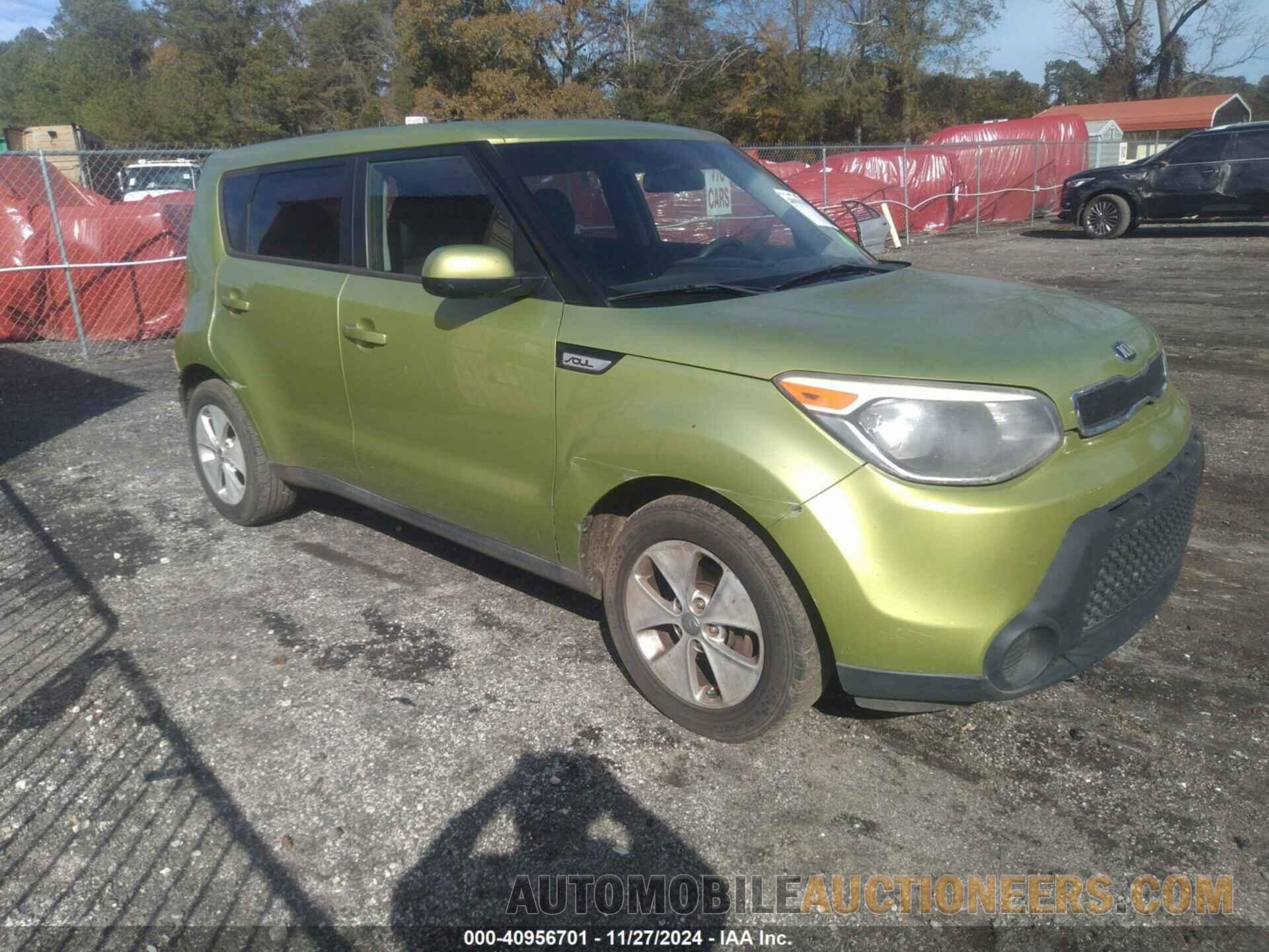 KNDJN2A20F7779014 KIA SOUL 2015