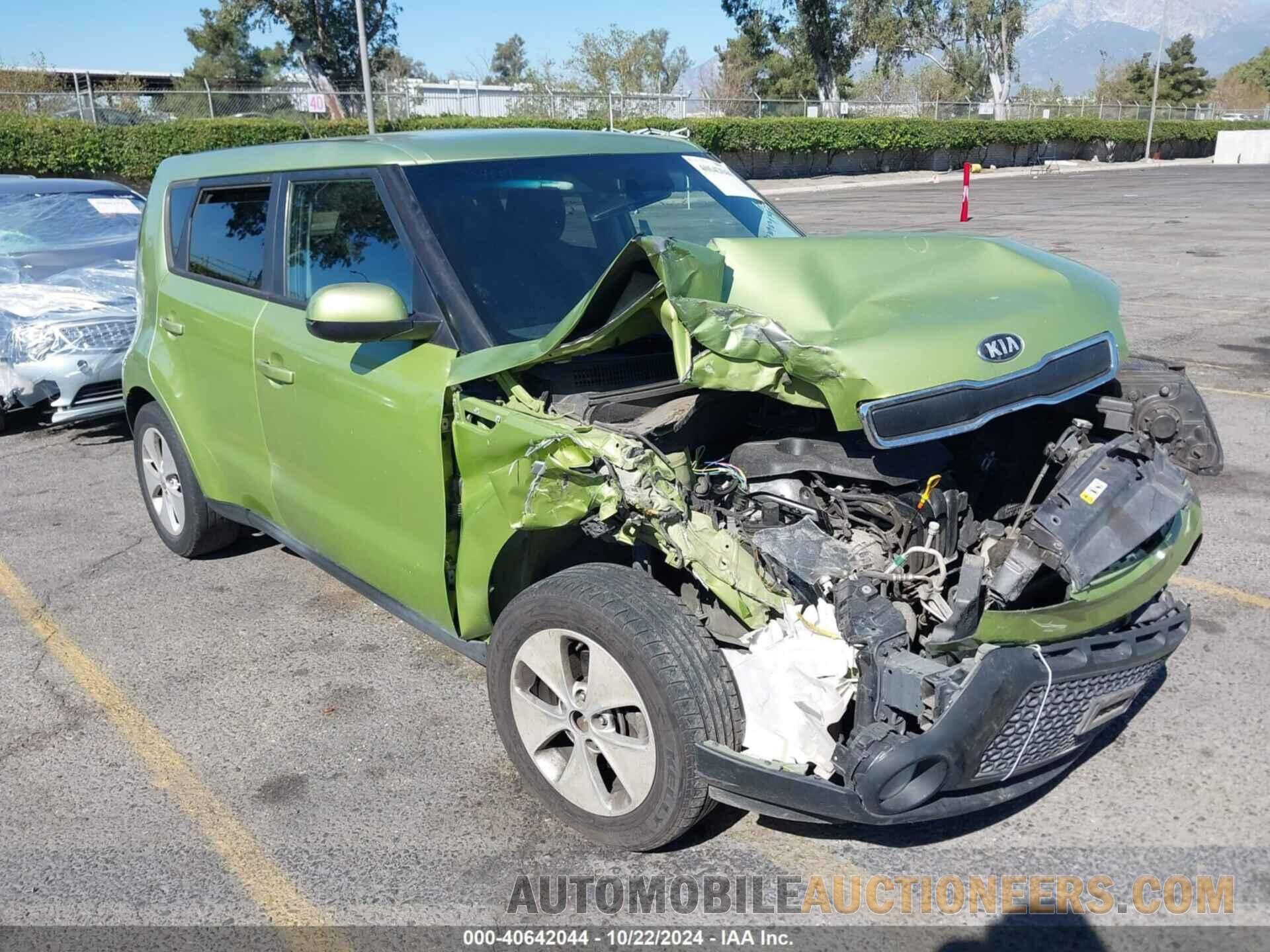 KNDJN2A20F7811640 KIA SOUL 2015