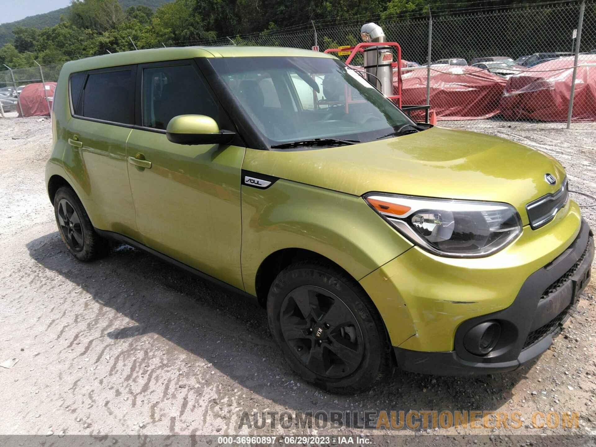 KNDJN2A20K7916382 KIA SOUL 2019