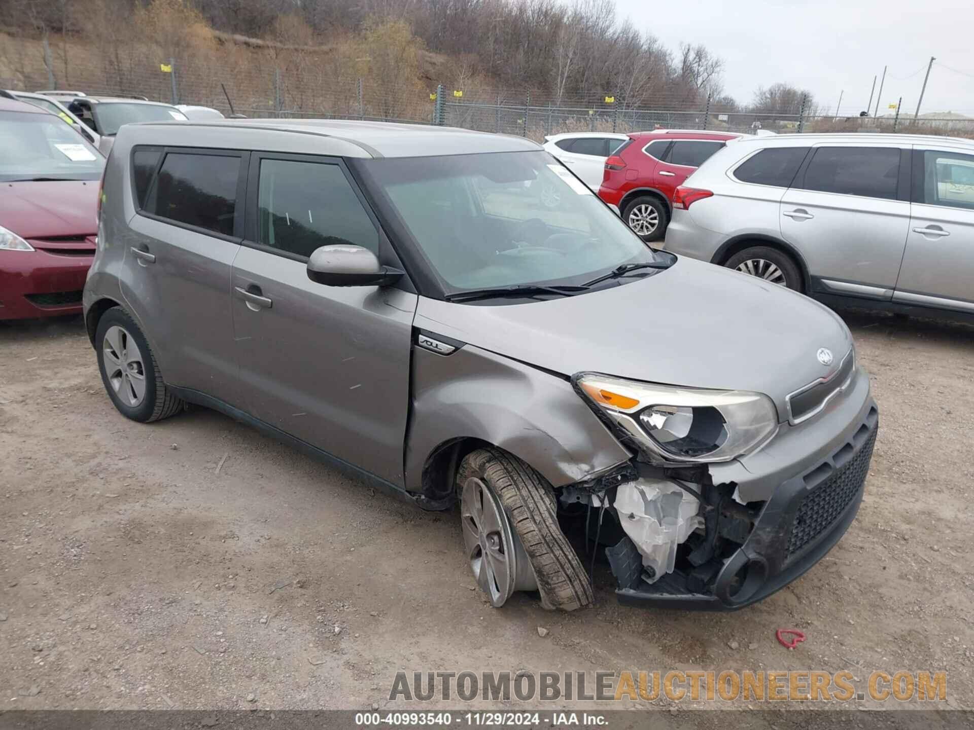 KNDJN2A21F7159031 KIA SOUL 2015