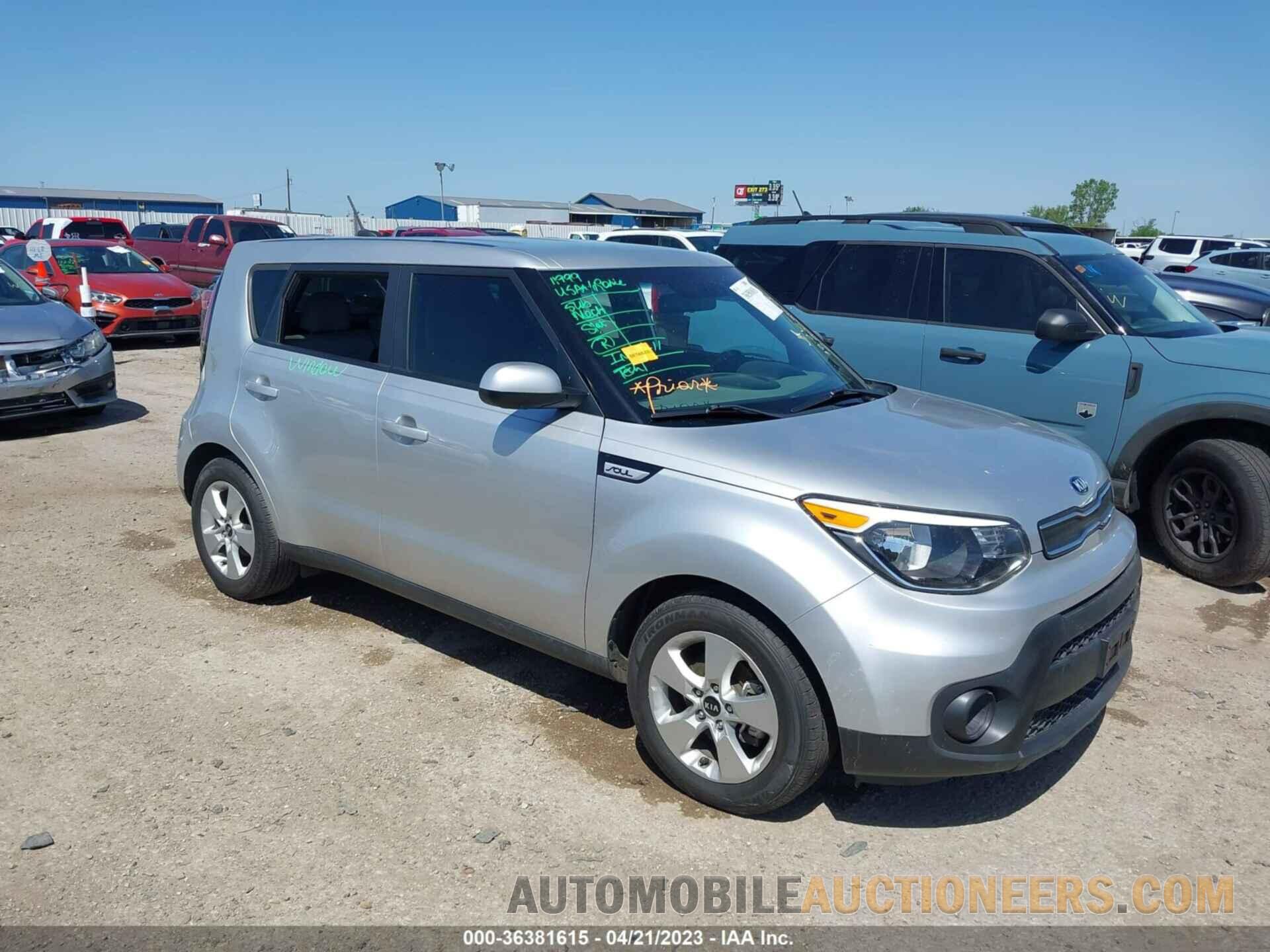 KNDJN2A21J7602190 KIA SOUL 2018