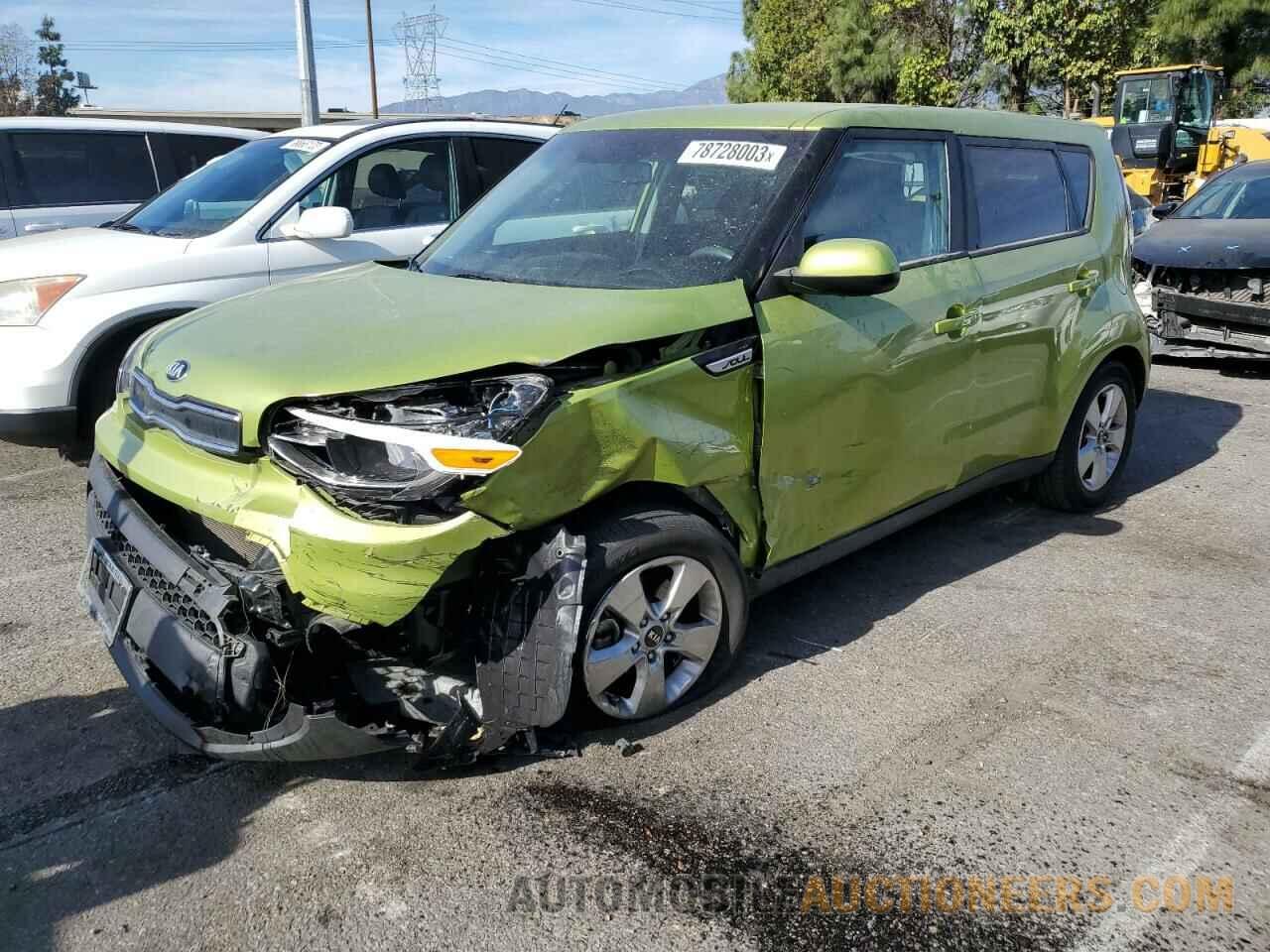 KNDJN2A21J7893323 KIA SOUL 2018