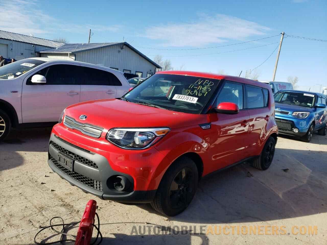 KNDJN2A21K7650967 KIA SOUL 2019