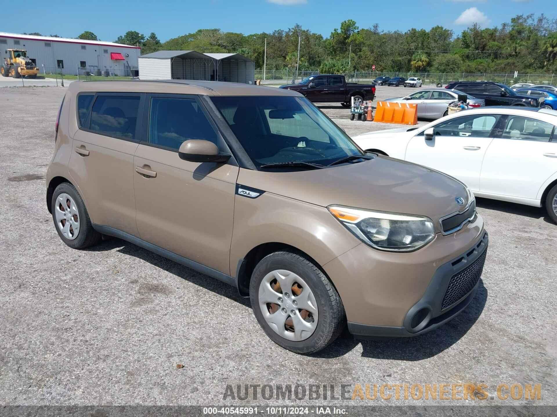 KNDJN2A22F7120688 KIA SOUL 2015