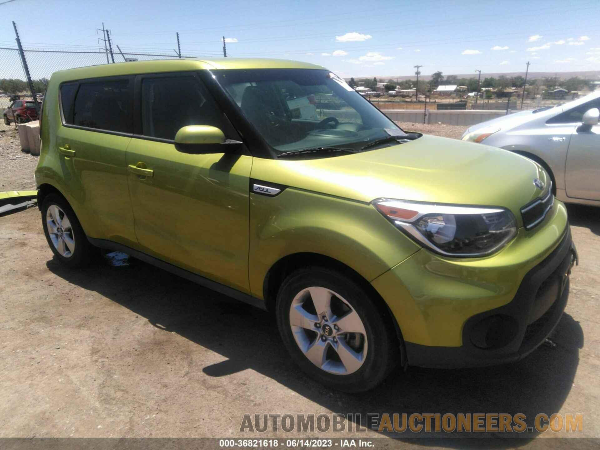 KNDJN2A22J7892617 KIA SOUL 2018