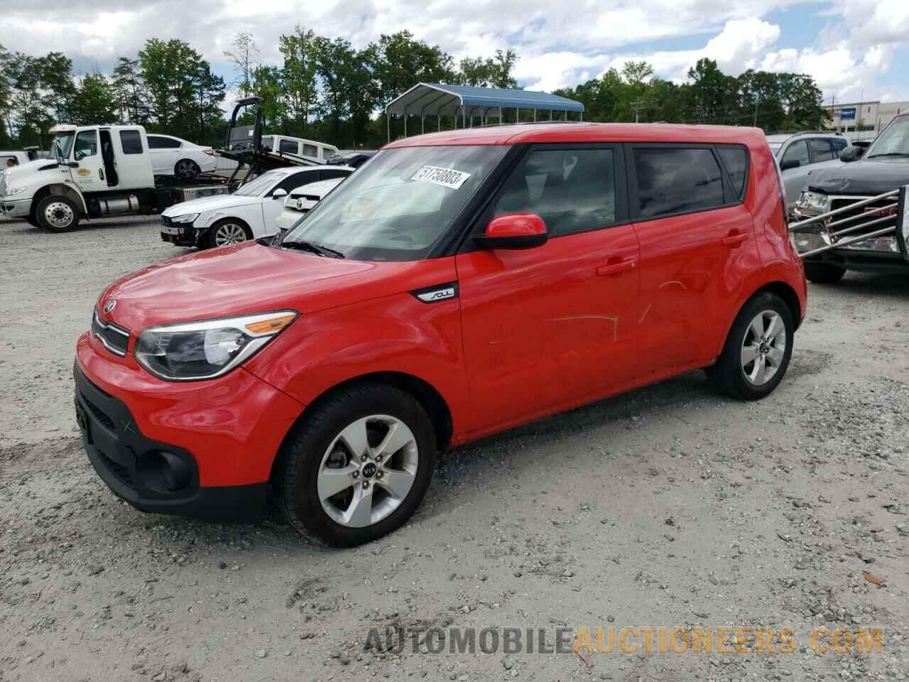 KNDJN2A22K7654932 KIA SOUL 2019