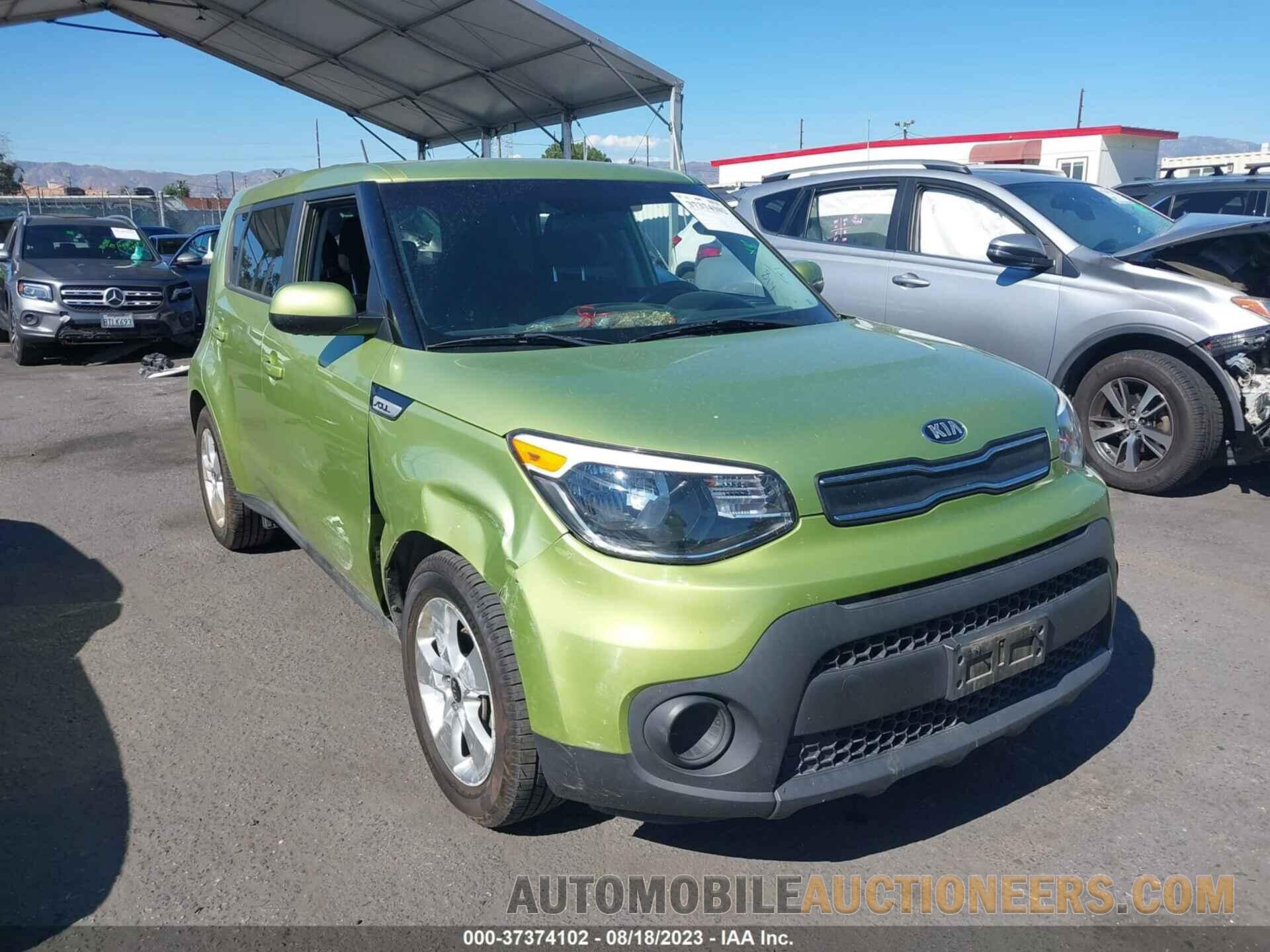 KNDJN2A22K7916707 KIA SOUL 2019