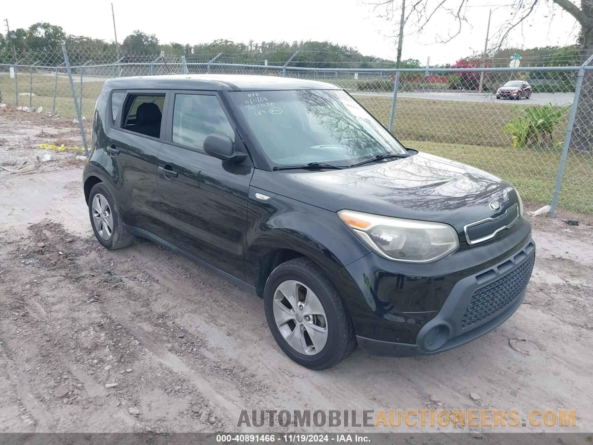 KNDJN2A23E7024910 KIA SOUL 2014