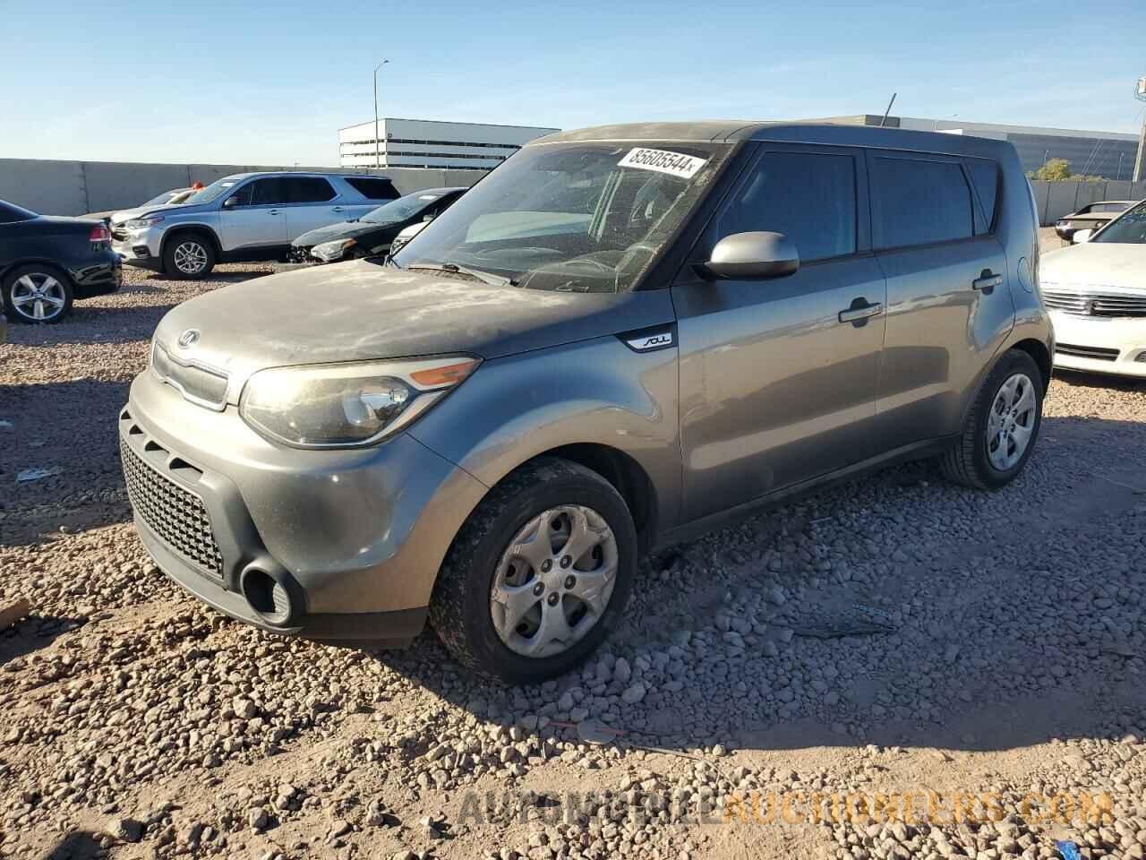 KNDJN2A23F7129125 KIA SOUL 2015