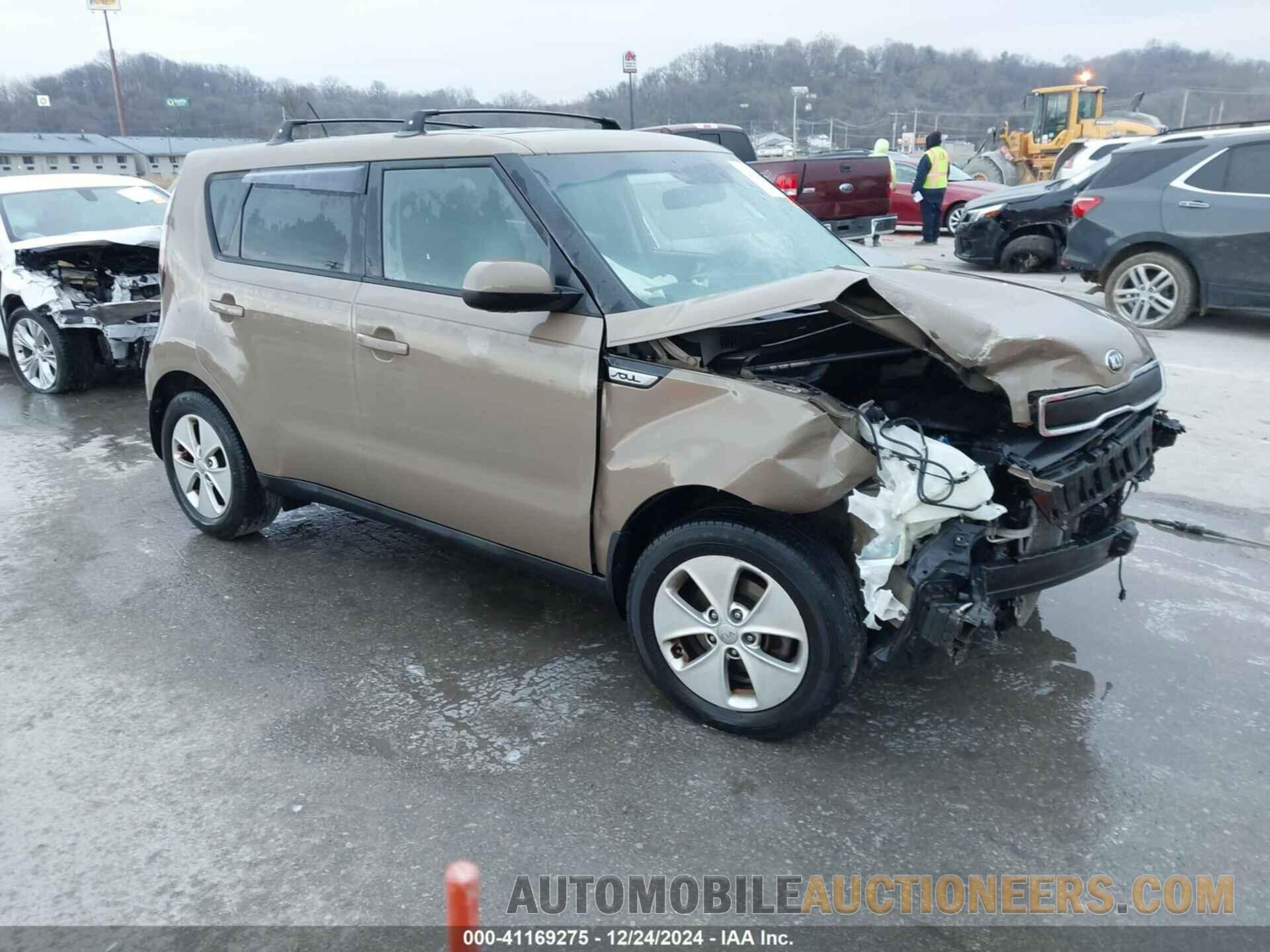 KNDJN2A23F7226969 KIA SOUL 2015