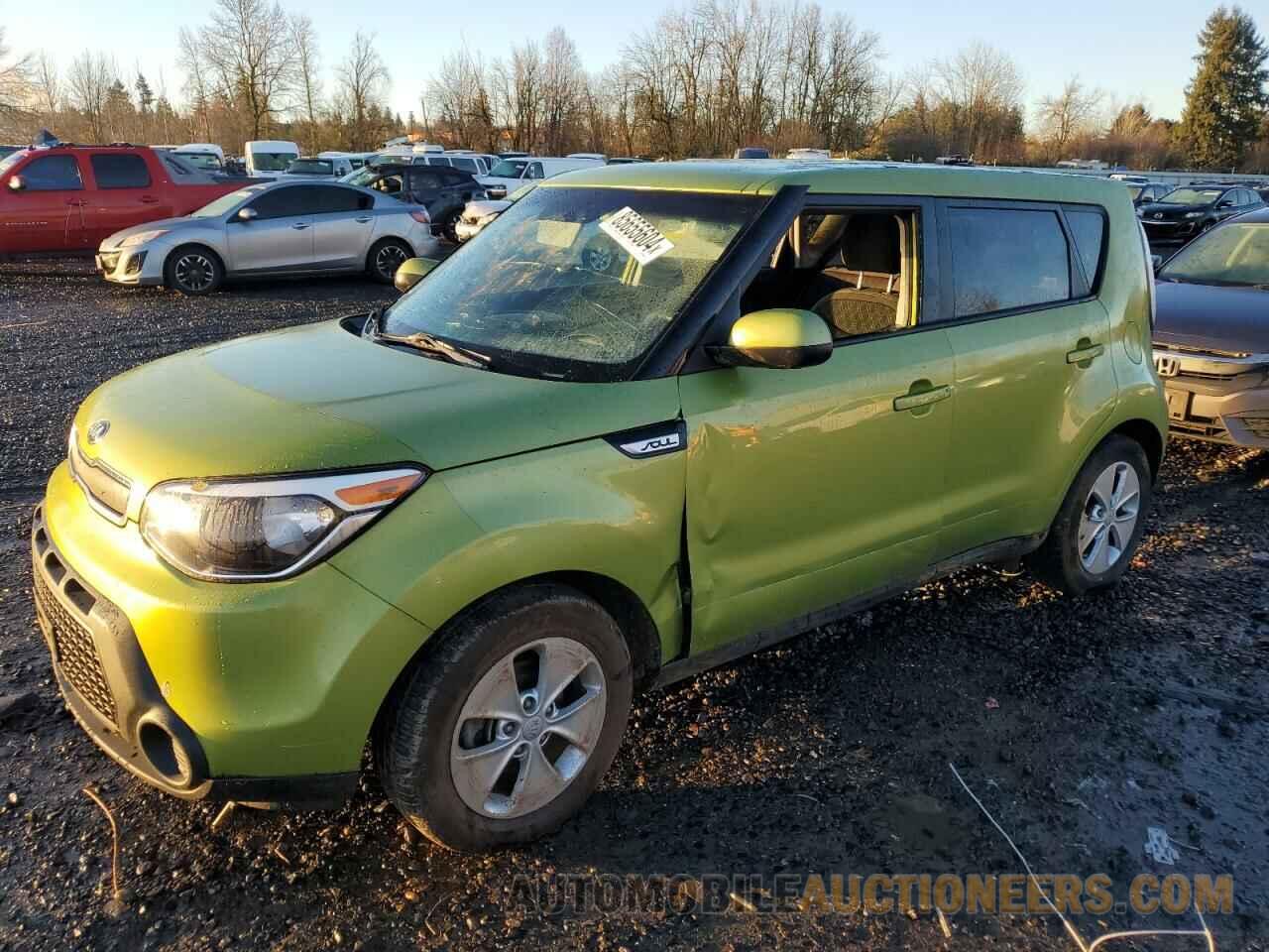 KNDJN2A23F7760845 KIA SOUL 2015