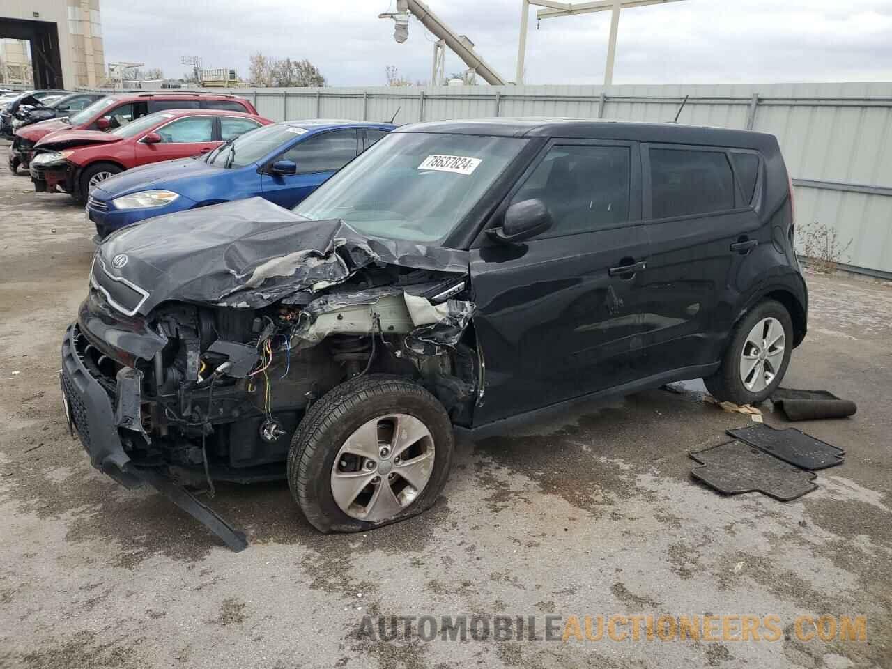 KNDJN2A23F7761705 KIA SOUL 2015