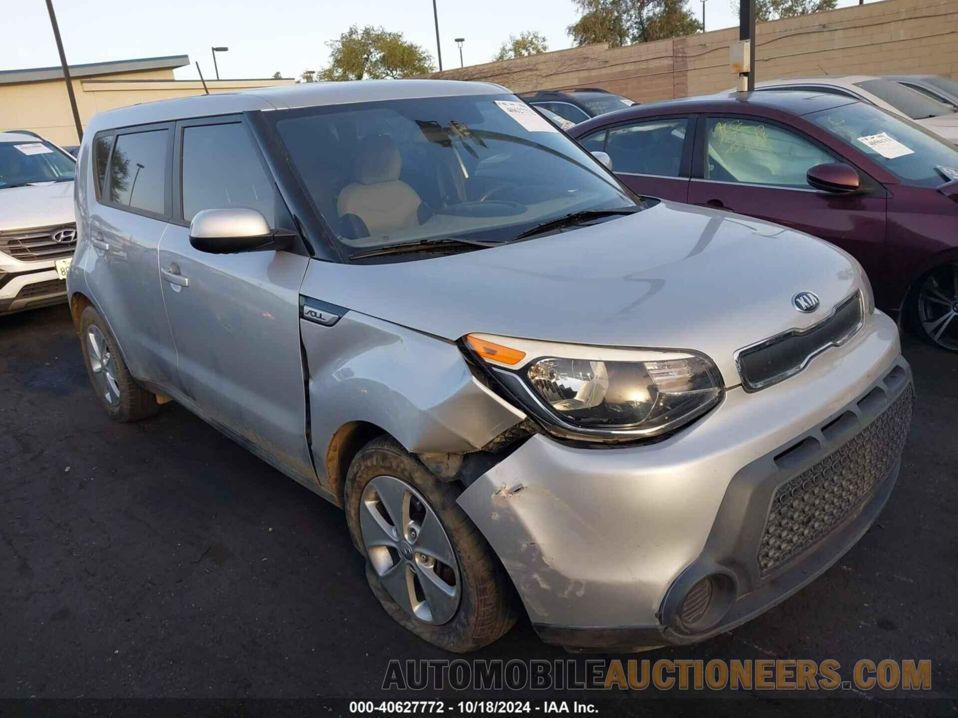 KNDJN2A23F7772770 KIA SOUL 2015