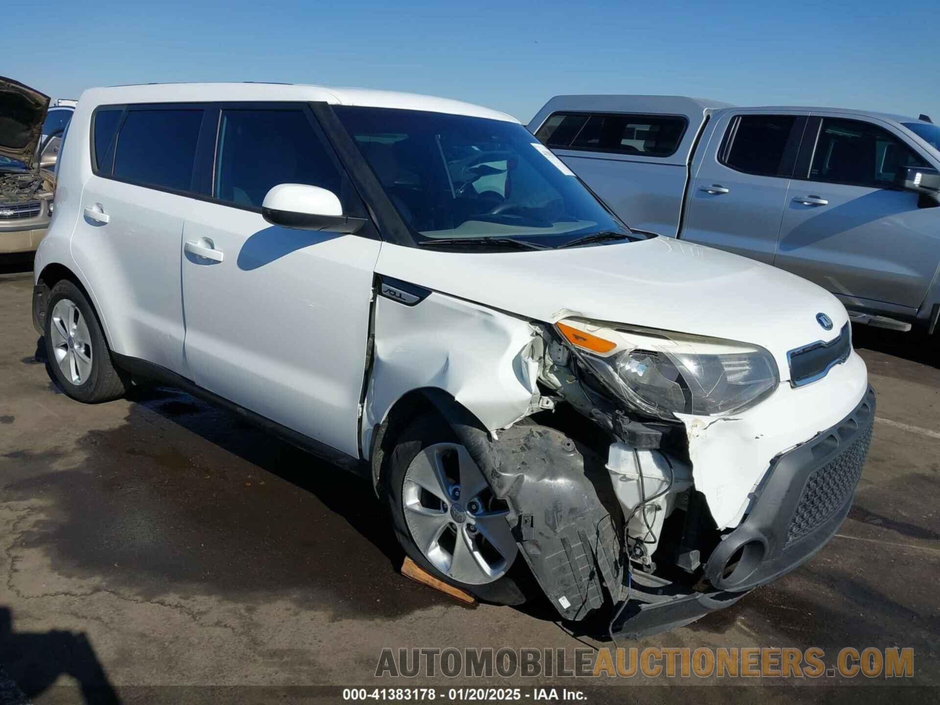 KNDJN2A23F7804231 KIA SOUL 2015