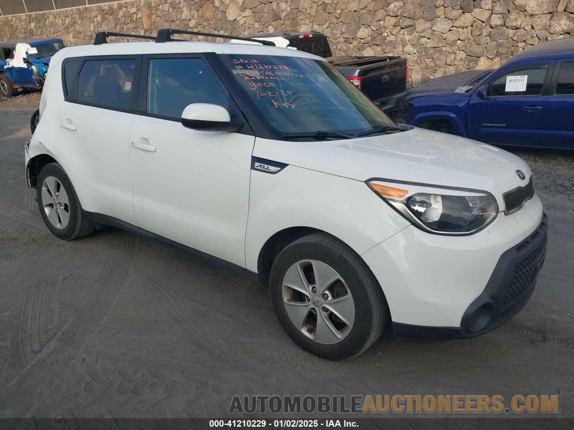 KNDJN2A23G7391695 KIA SOUL 2016