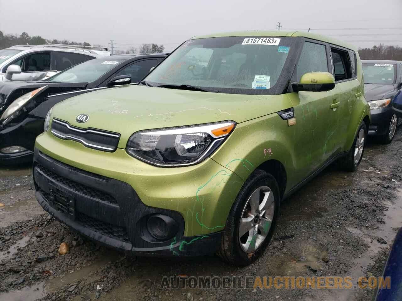 KNDJN2A23J7890410 KIA SOUL 2018