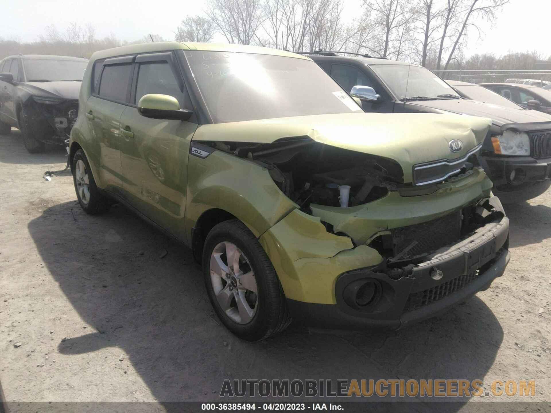 KNDJN2A23J7893484 KIA SOUL 2018