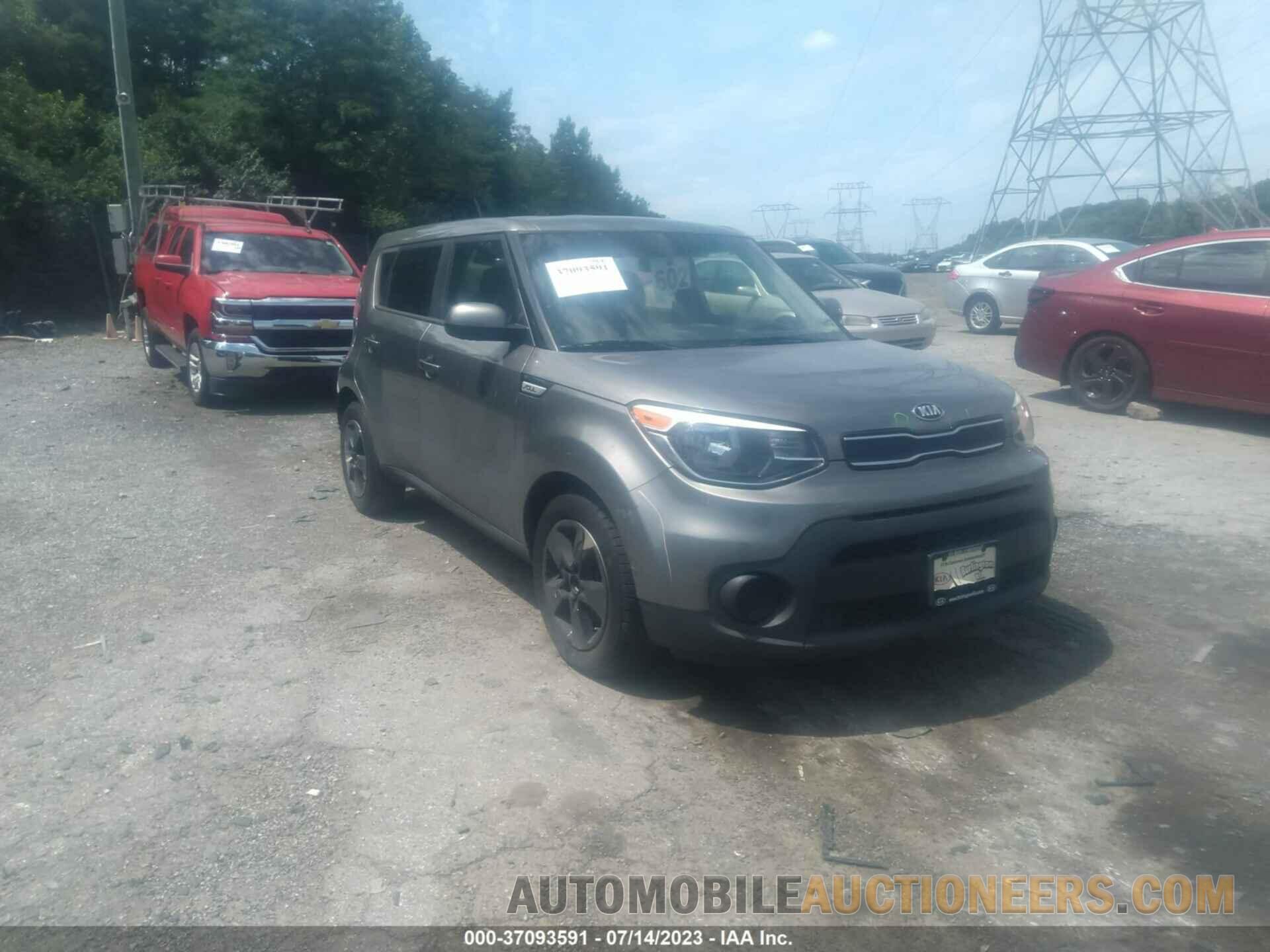 KNDJN2A23K7005768 KIA SOUL 2019