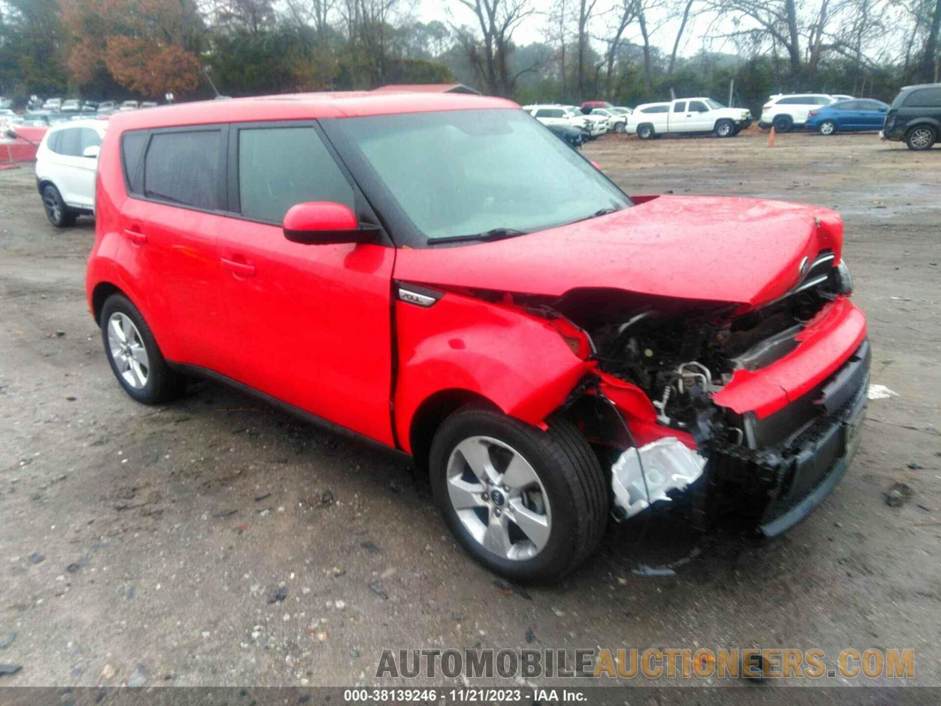 KNDJN2A23K7659332 KIA SOUL 2019