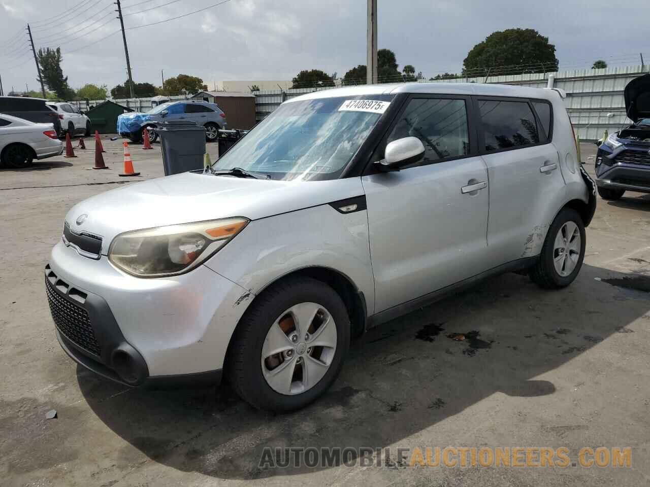 KNDJN2A24E7721969 KIA SOUL 2014