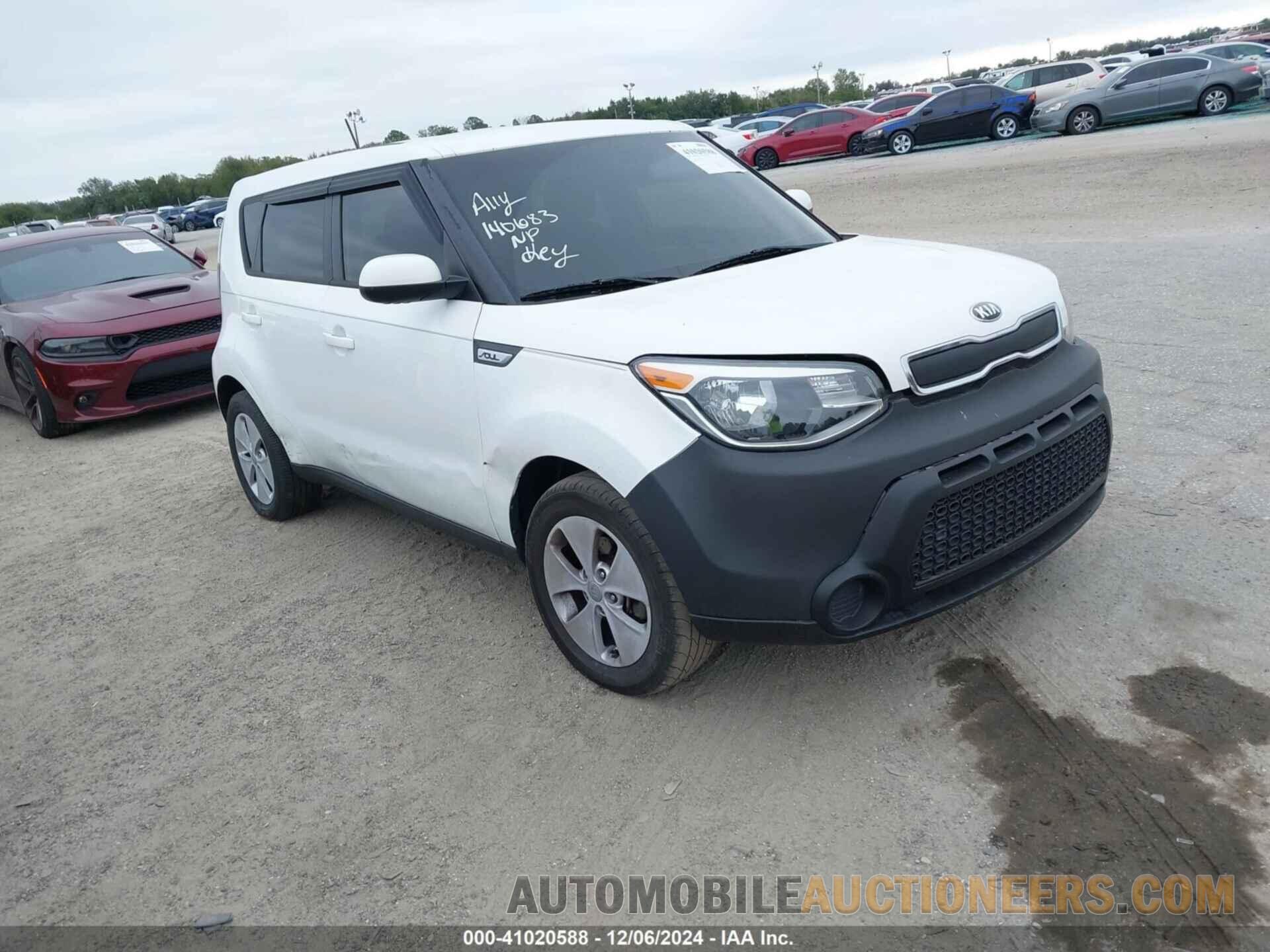 KNDJN2A24F7140683 KIA SOUL 2015