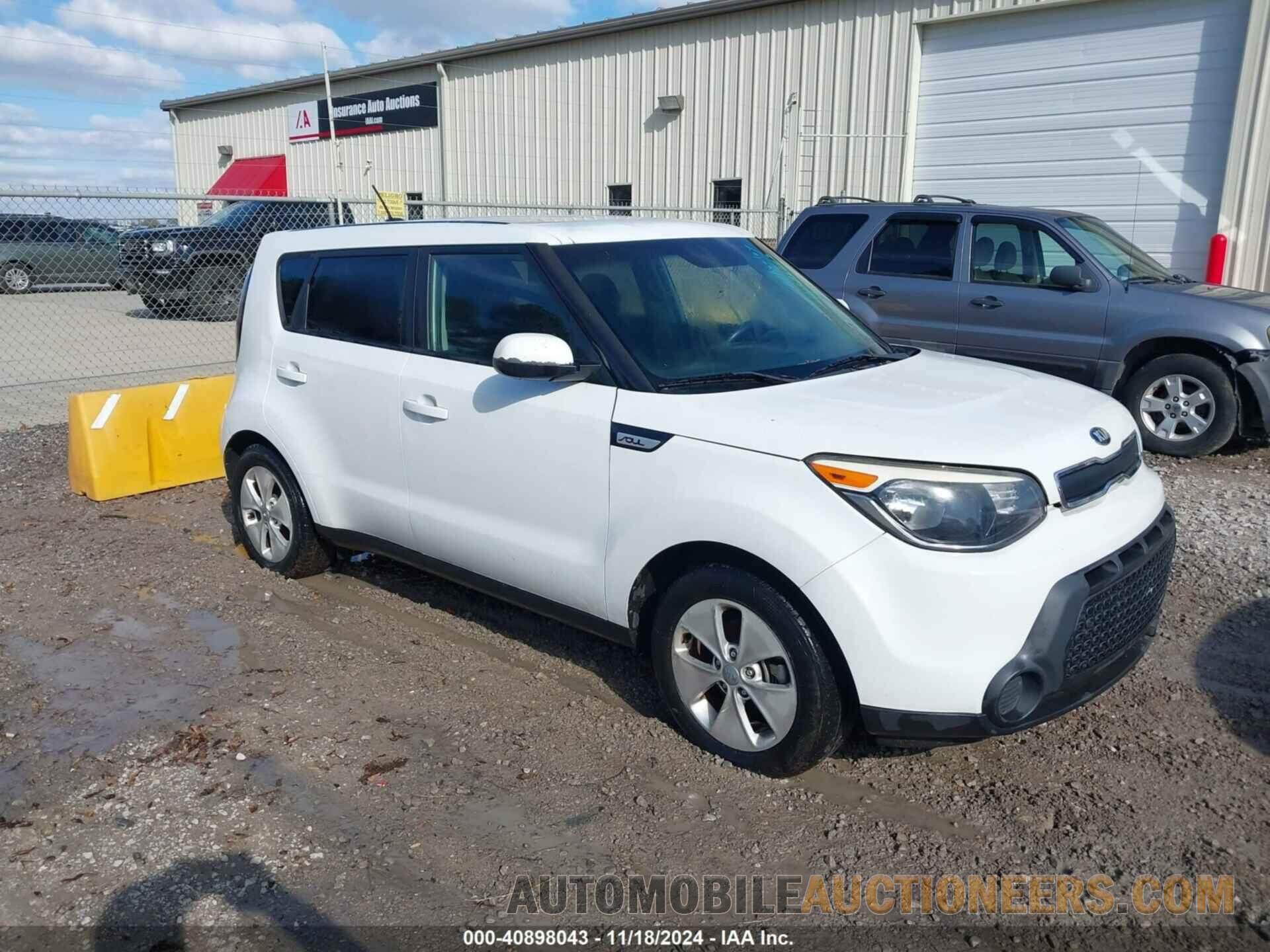 KNDJN2A24F7159976 KIA SOUL 2015