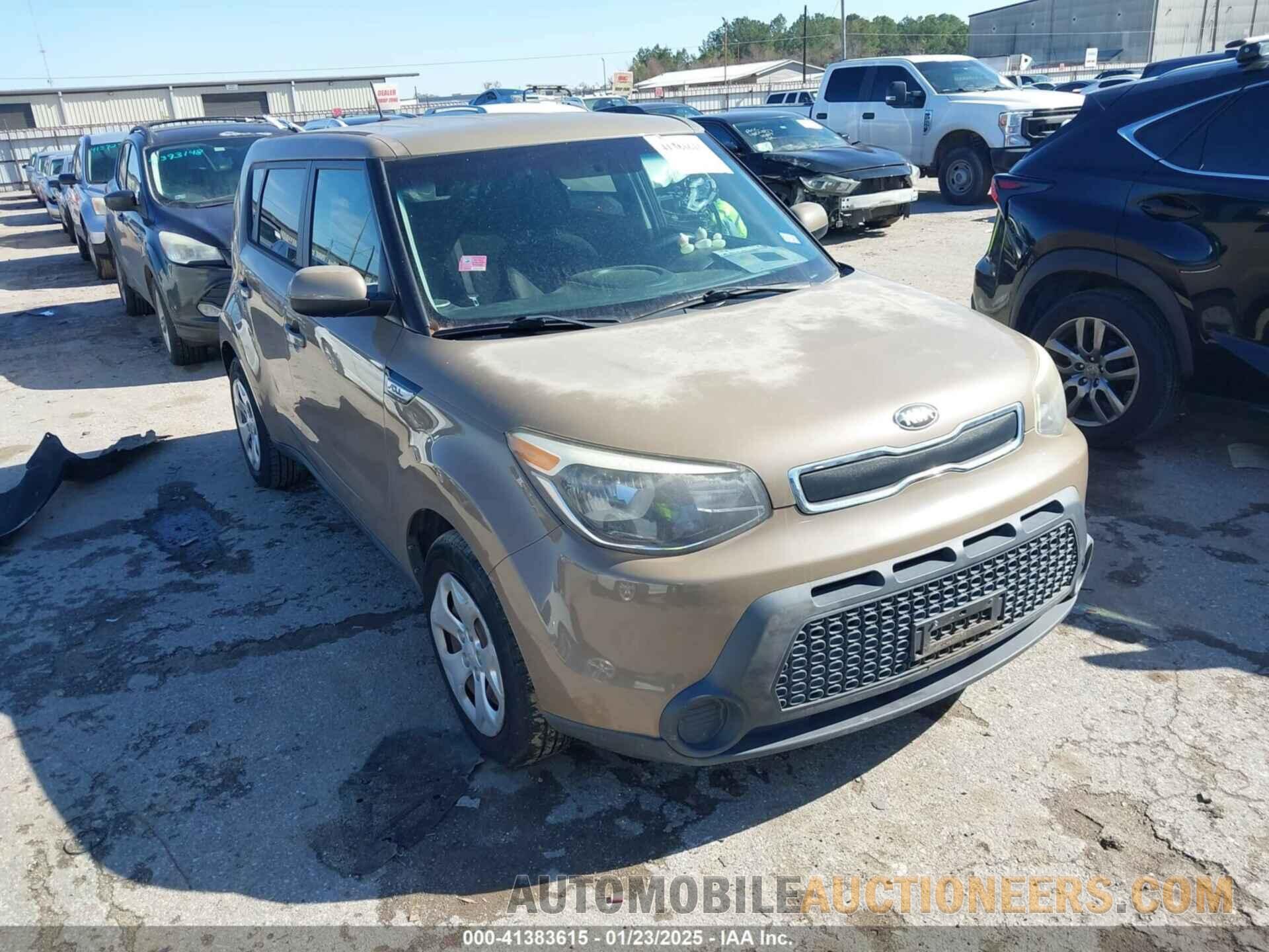 KNDJN2A24F7206844 KIA SOUL 2015