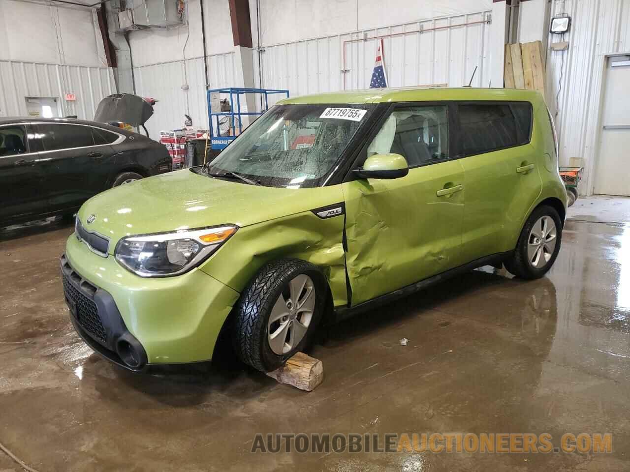 KNDJN2A24F7771434 KIA SOUL 2015