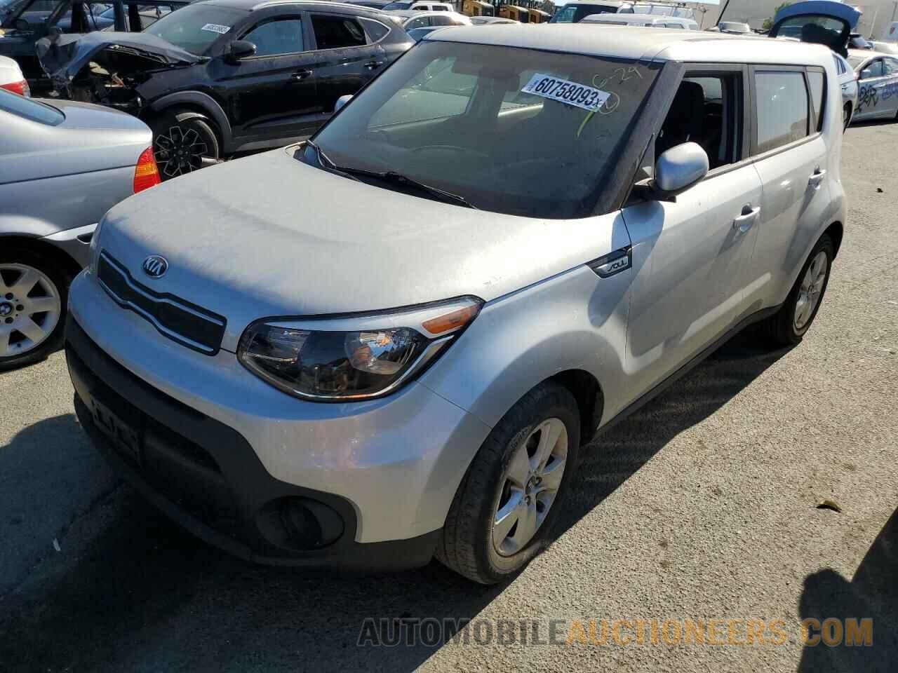 KNDJN2A24K7019887 KIA SOUL 2019