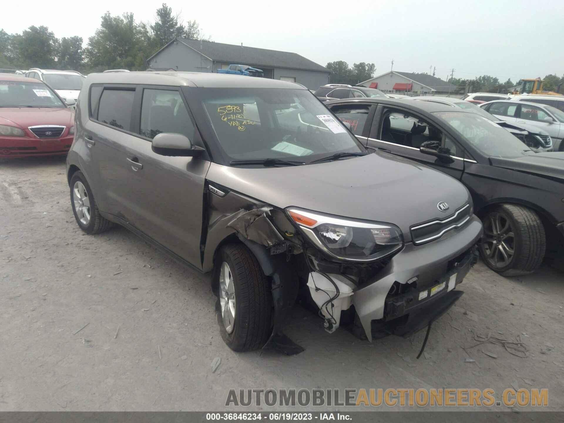 KNDJN2A24K7023308 KIA SOUL 2019