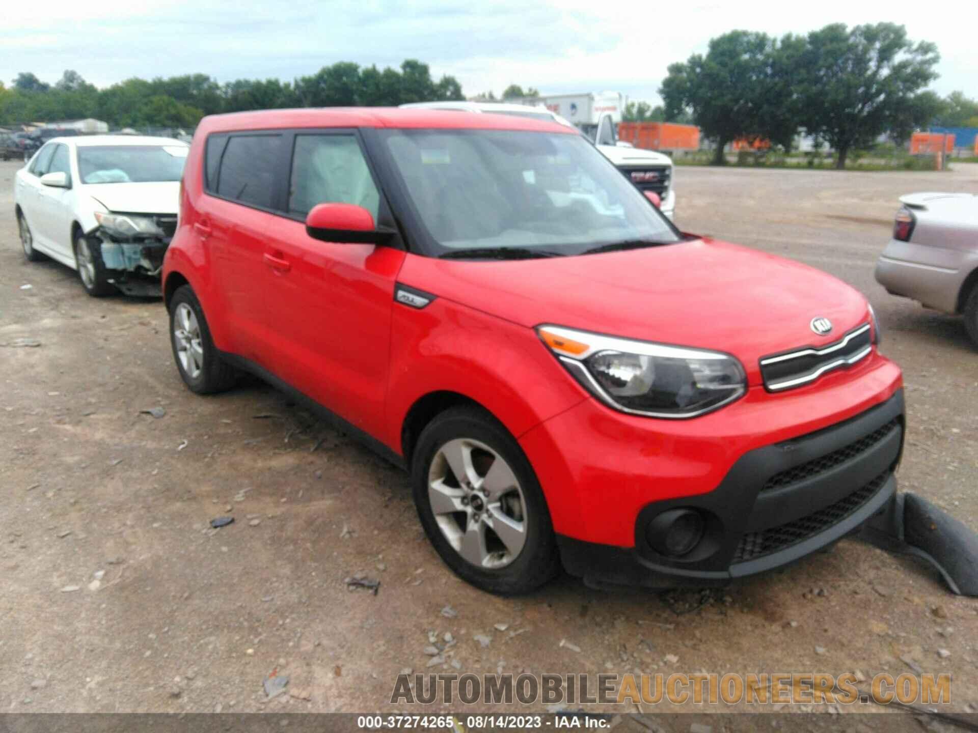 KNDJN2A24K7675300 KIA SOUL 2019