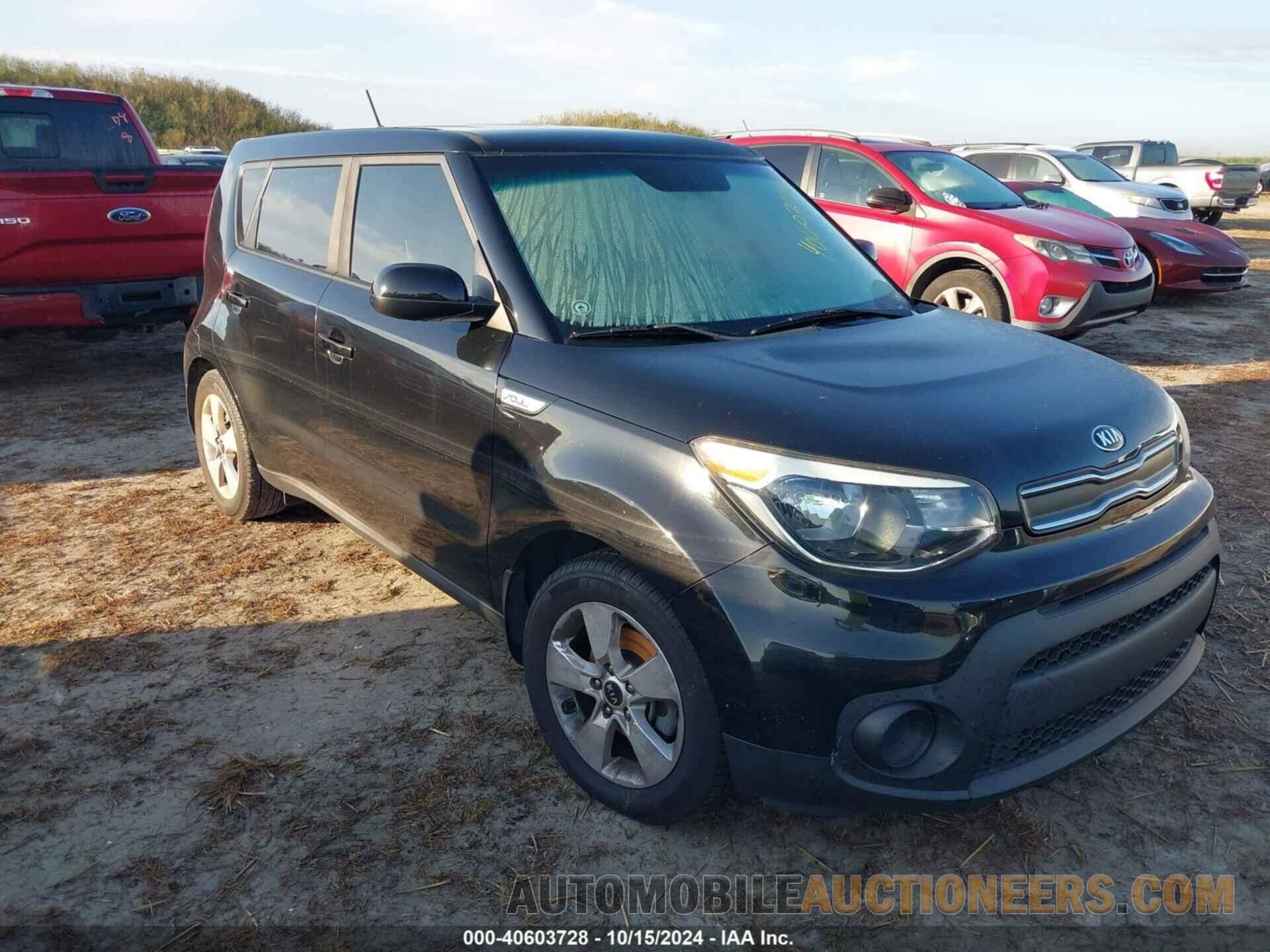 KNDJN2A24K7686782 KIA SOUL 2019