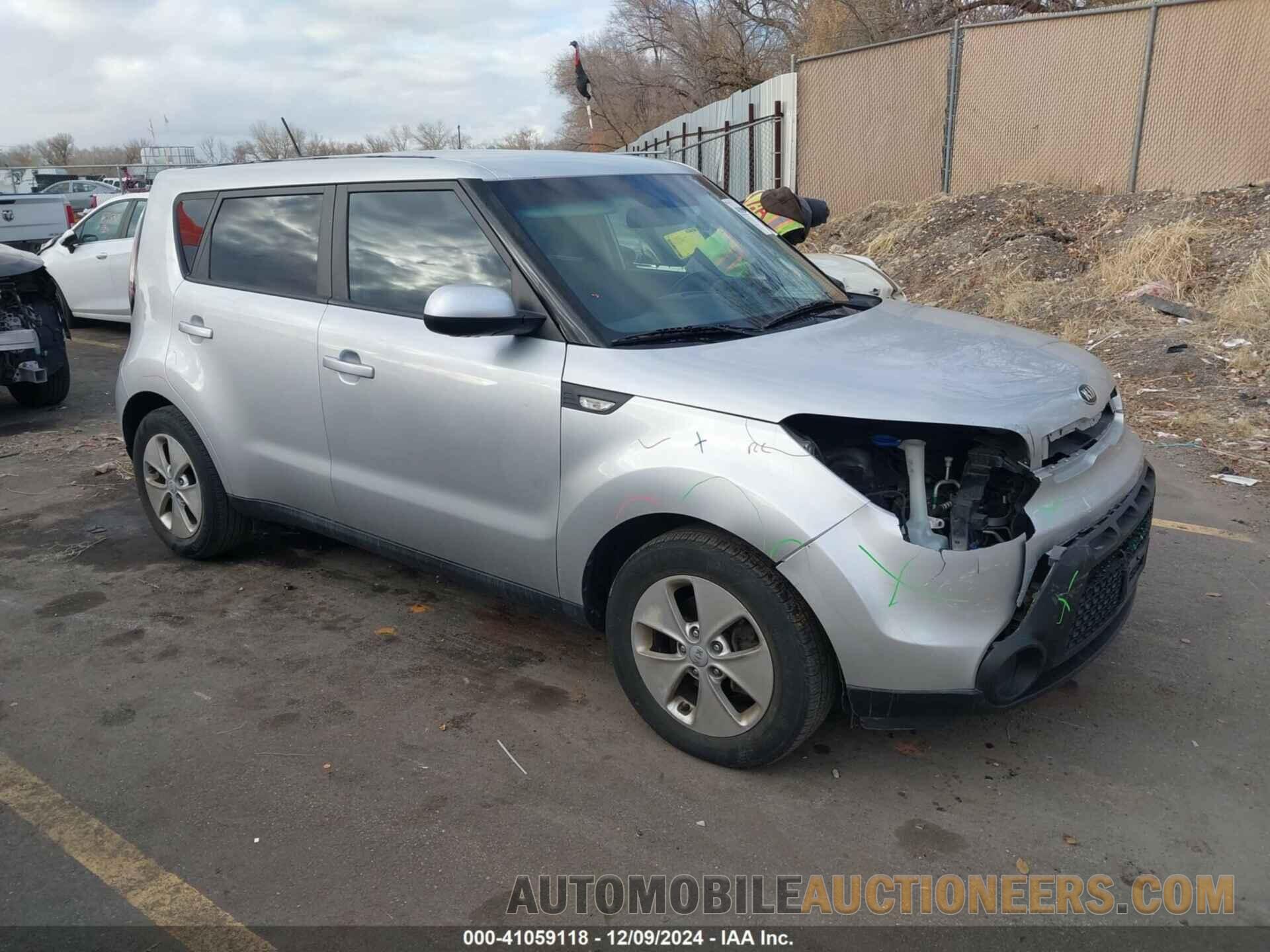 KNDJN2A25E7702413 KIA SOUL 2014